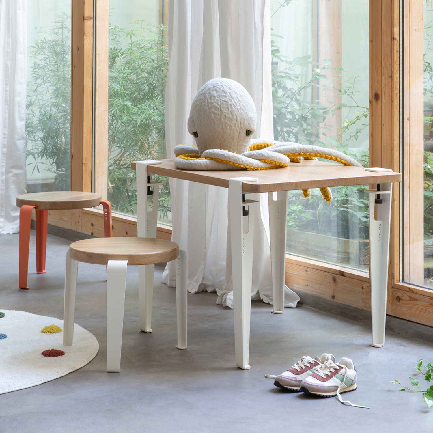 Kinder Tisch- und Schreibtischbein - 50cm "Imperfect"