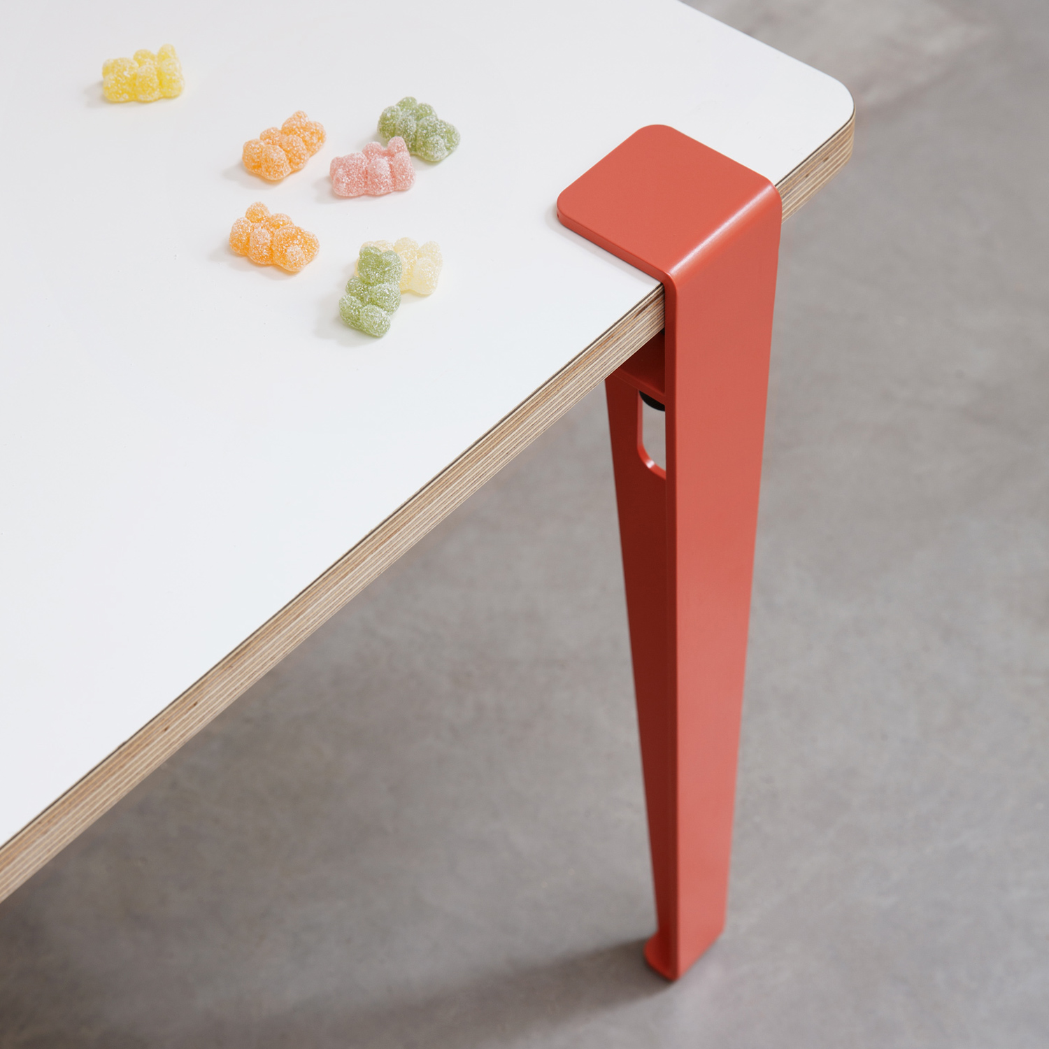Kinder Tisch- und Schreibtischbein - 50cm "Imperfect"