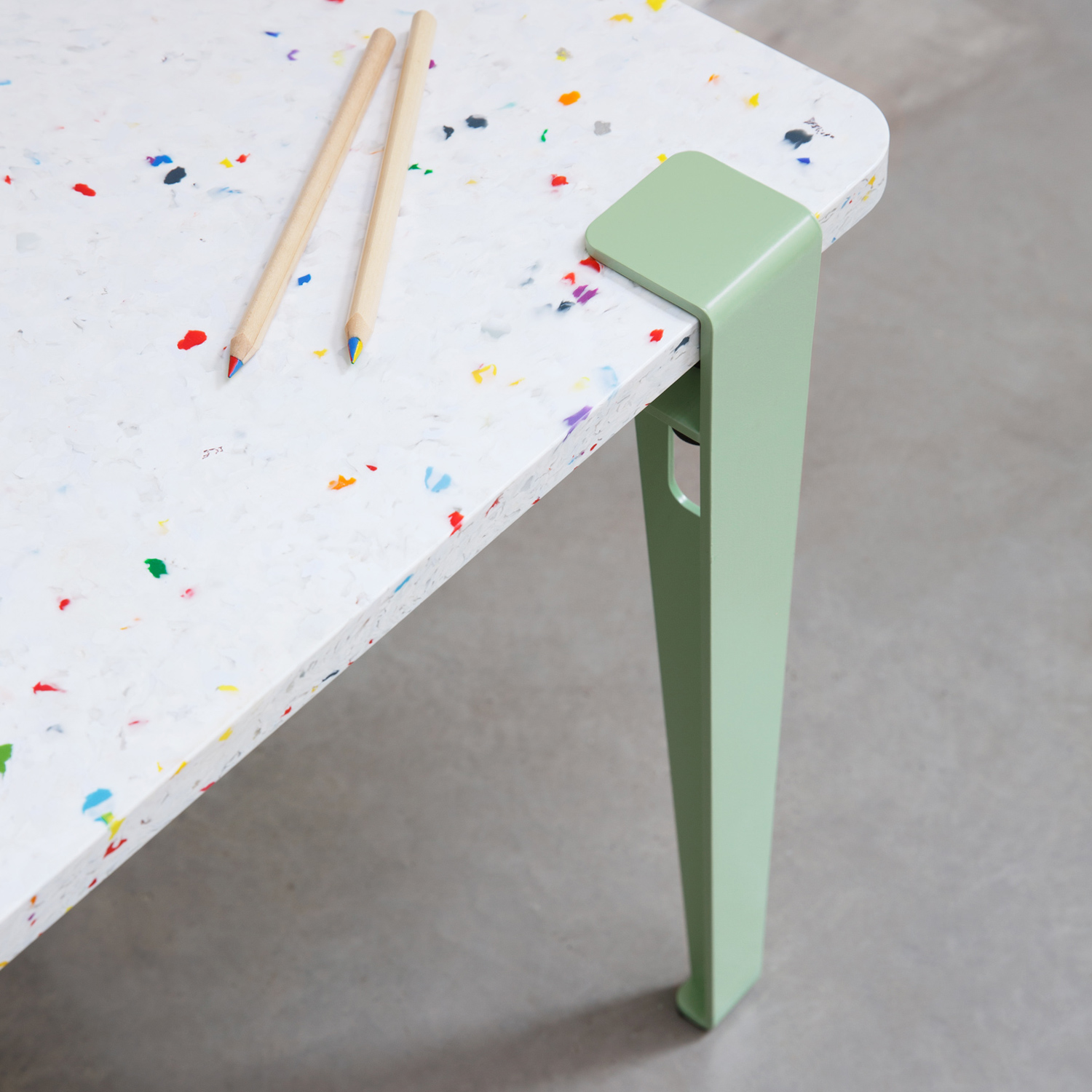 Kinder Tisch- und Schreibtischbein - 50cm "Imperfect"