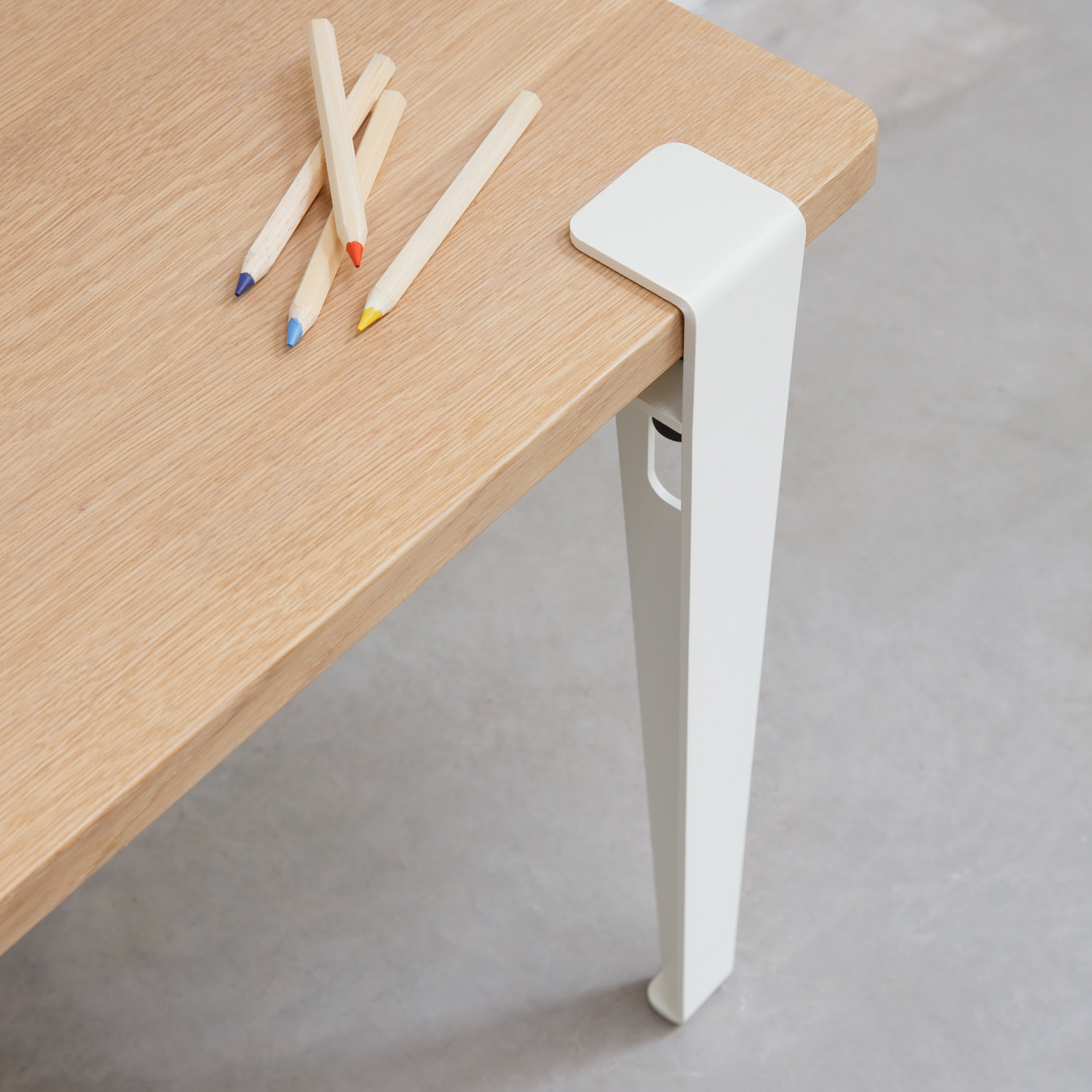 Kinder Tisch- und Schreibtischbein - 50cm "Imperfect"