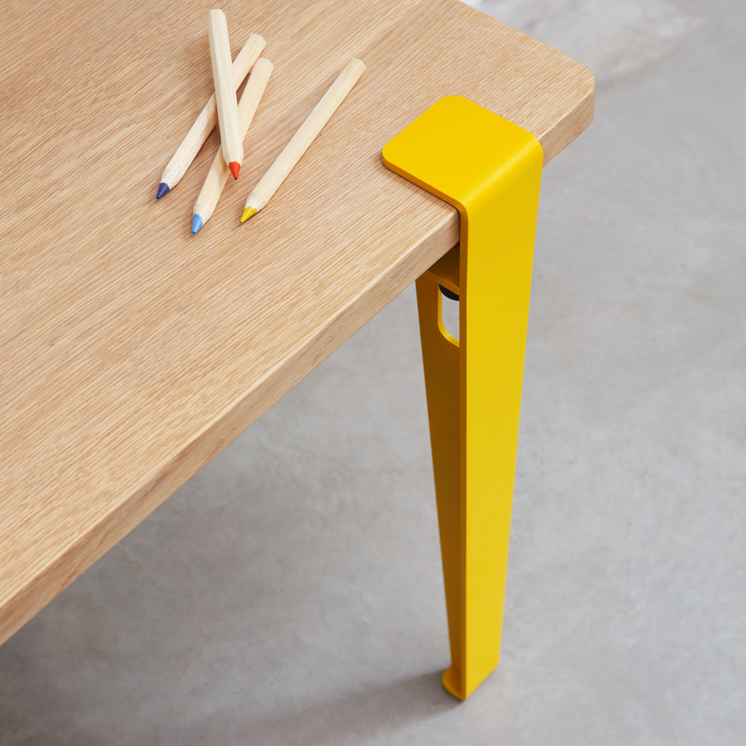 Kinder Tisch- und Schreibtischbein - 50cm "Imperfect"