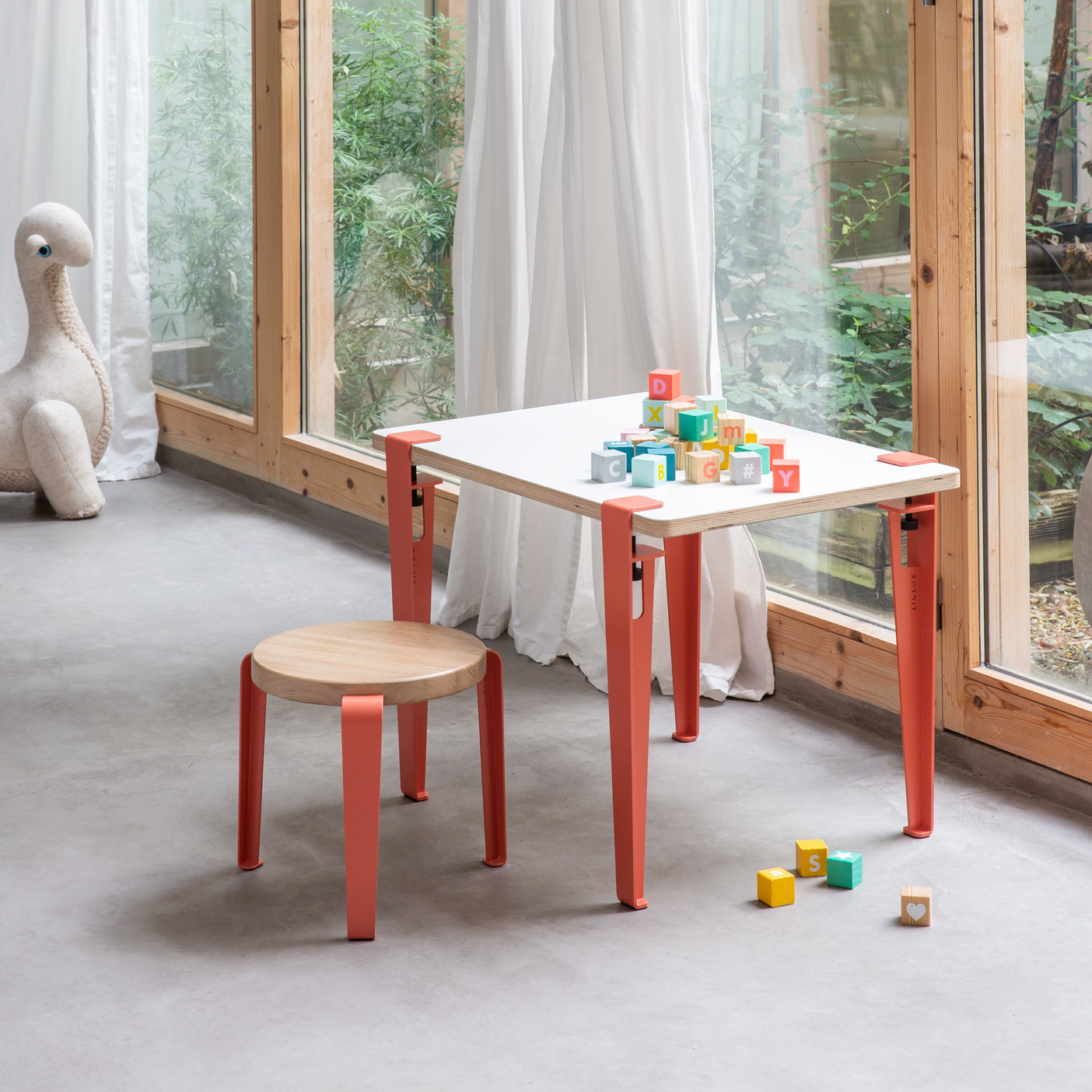 Kinder Tisch- und Schreibtischbein - 50cm "Imperfect"