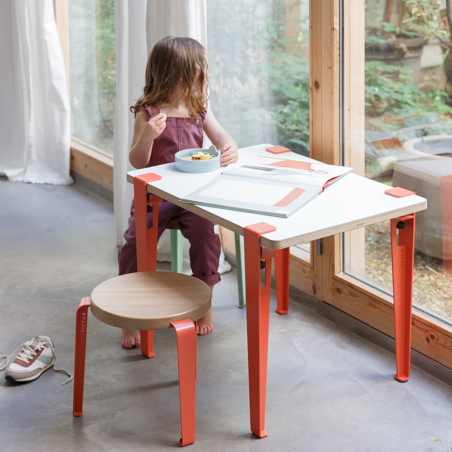 Kinder Tisch- und Schreibtischbein - 50cm "Imperfect"