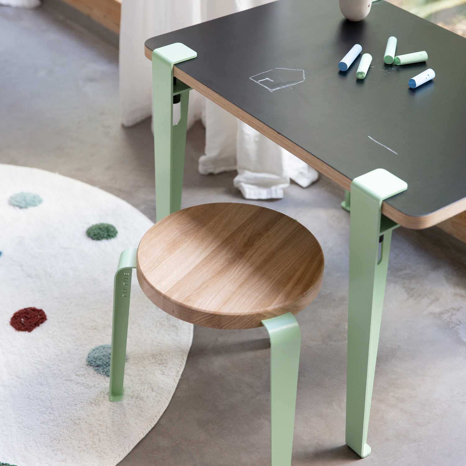 Kinderschreibtisch TIPTOE 70x50cm - Schiefer Vice Versa