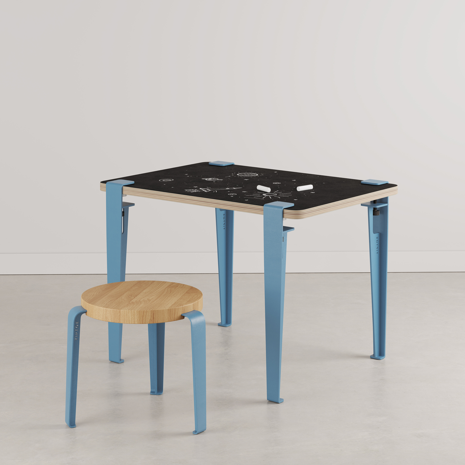 Kinderschreibtisch TIPTOE 70x50cm - Schiefer Vice Versa