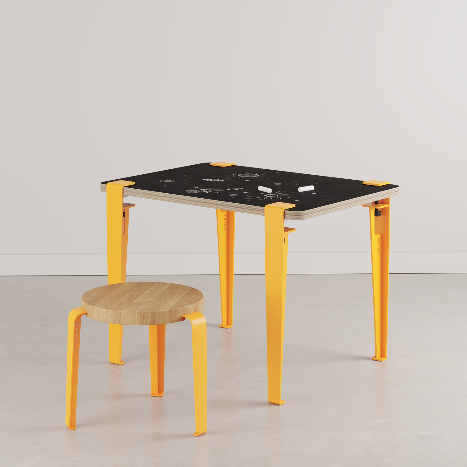 Kinderschreibtisch TIPTOE 70x50cm - Schiefer Vice Versa