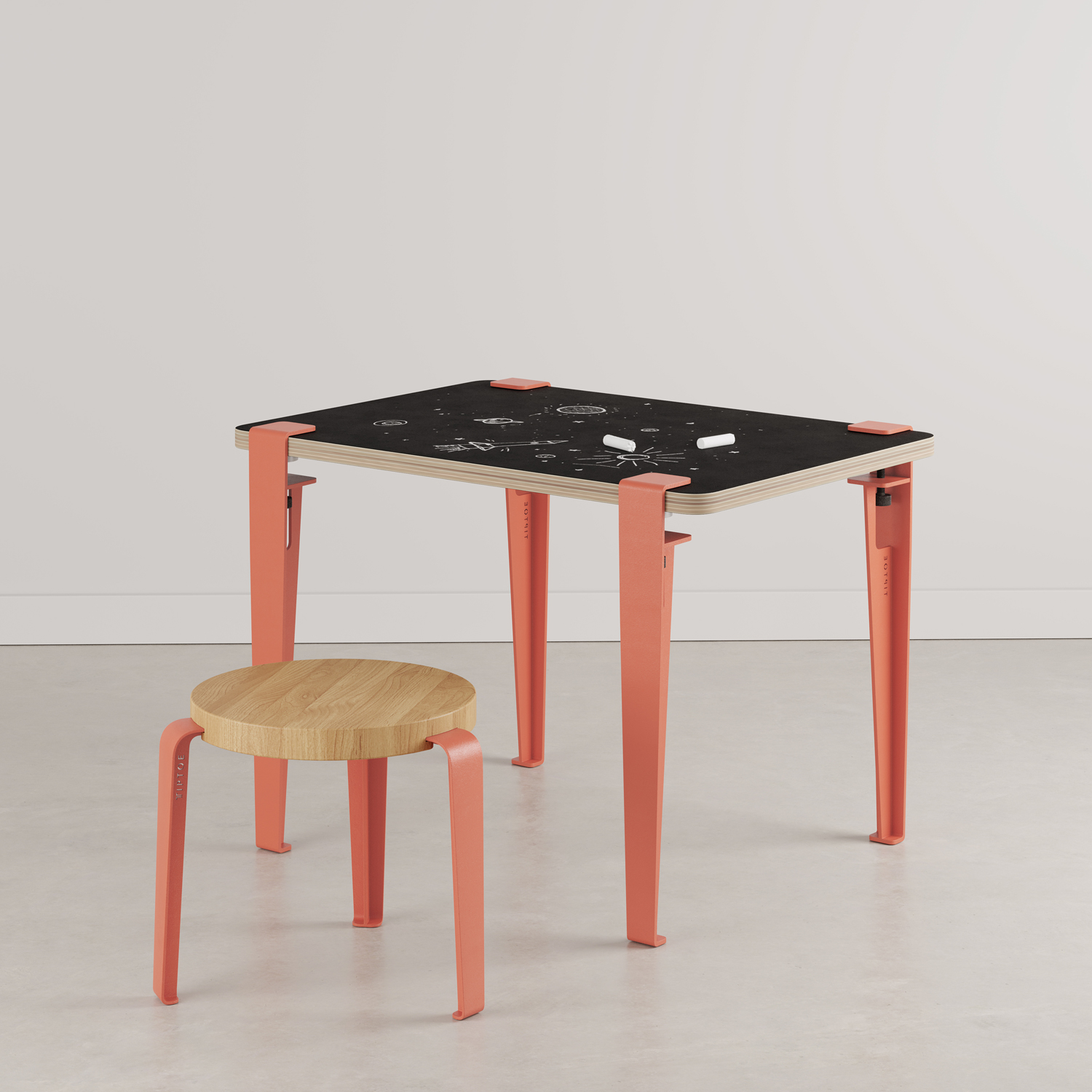 Kinderschreibtisch TIPTOE 70x50cm - Schiefer Vice Versa