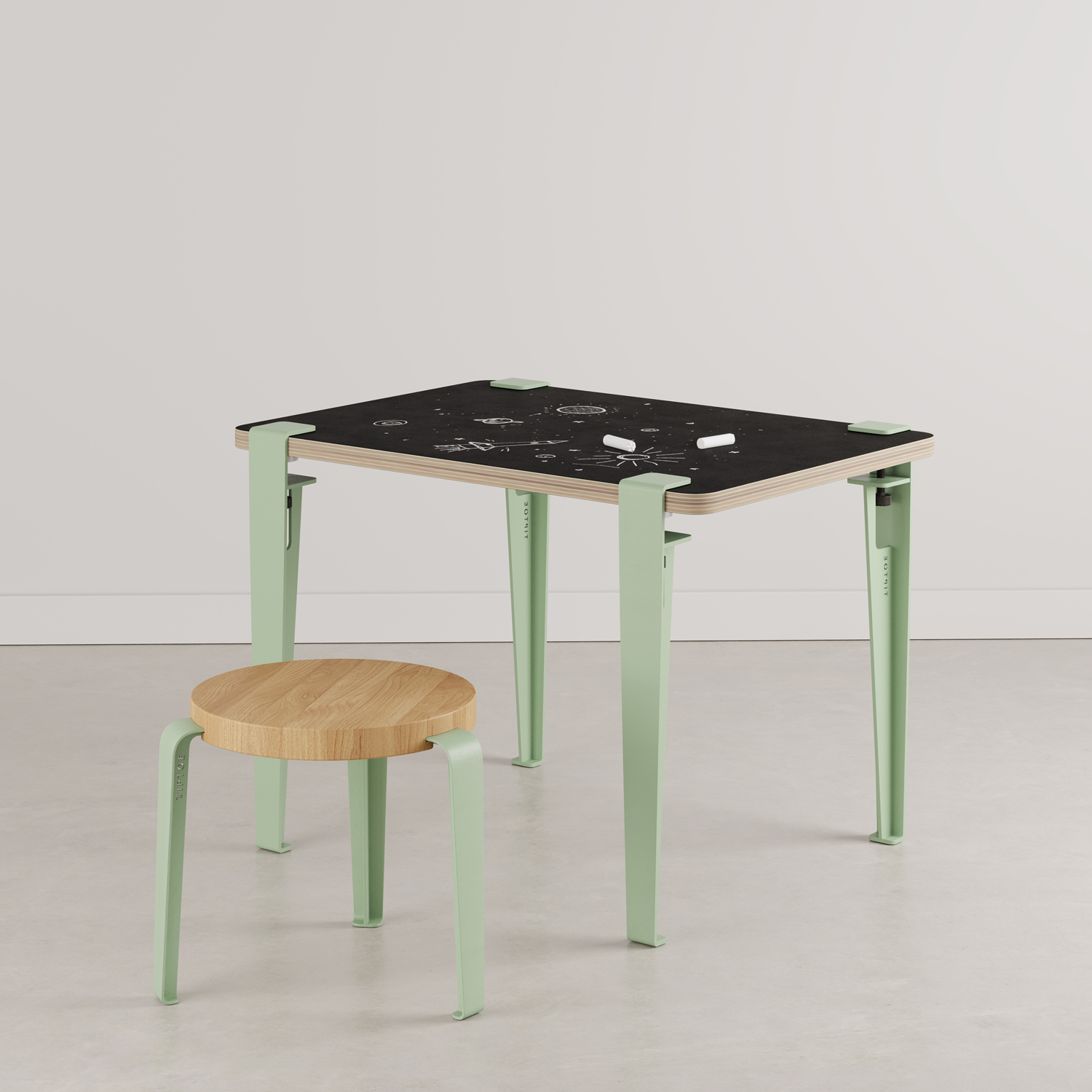 Kinderschreibtisch TIPTOE 70x50cm - Schiefer Vice Versa