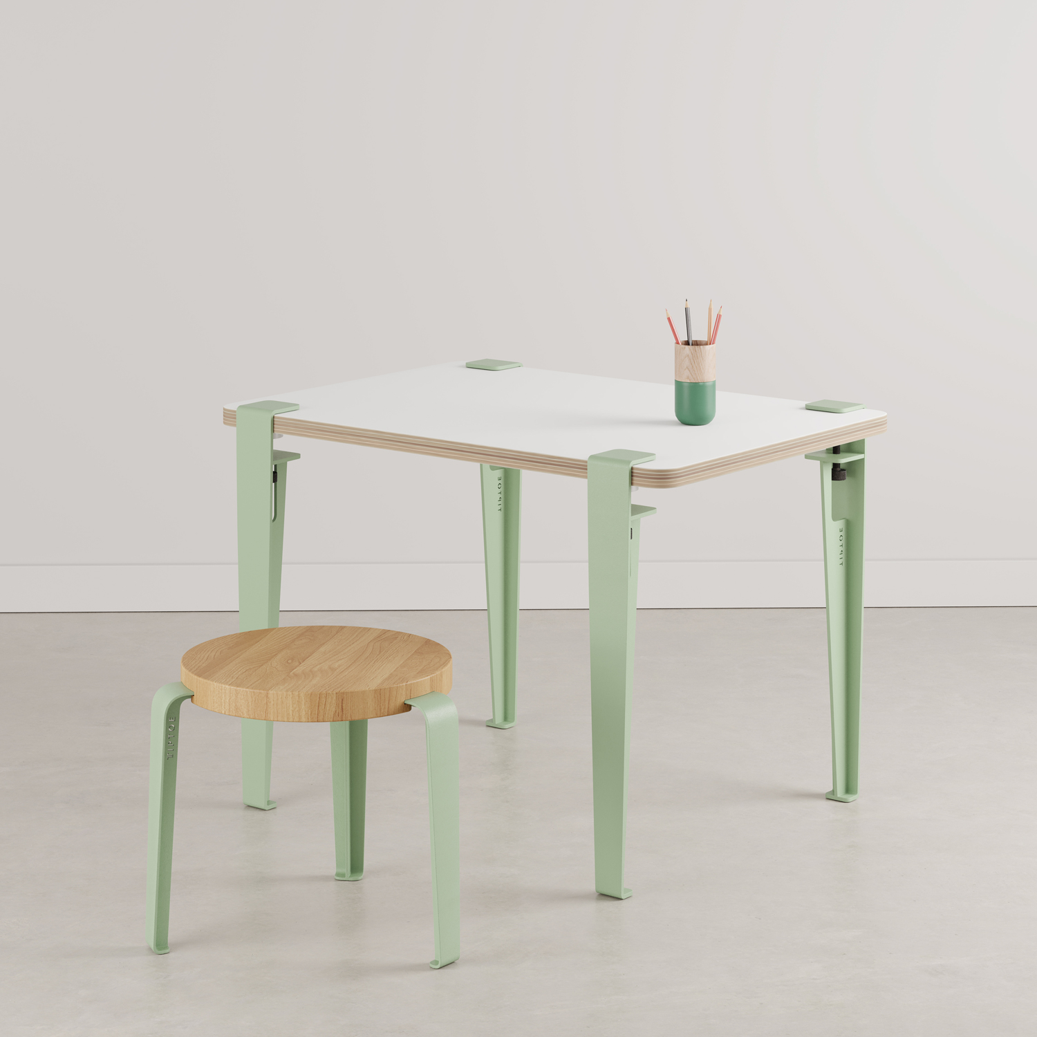 Kinderschreibtisch TIPTOE 70x50cm - Schiefer Vice Versa