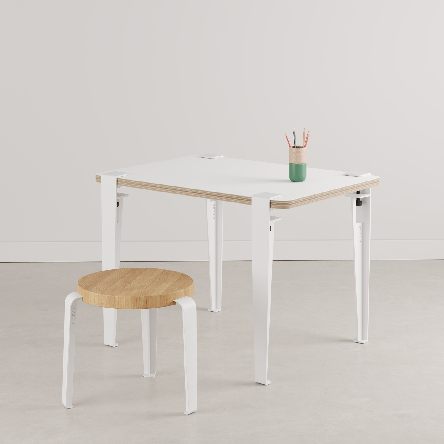Kinderschreibtisch TIPTOE 70x50cm - Schiefer Vice Versa