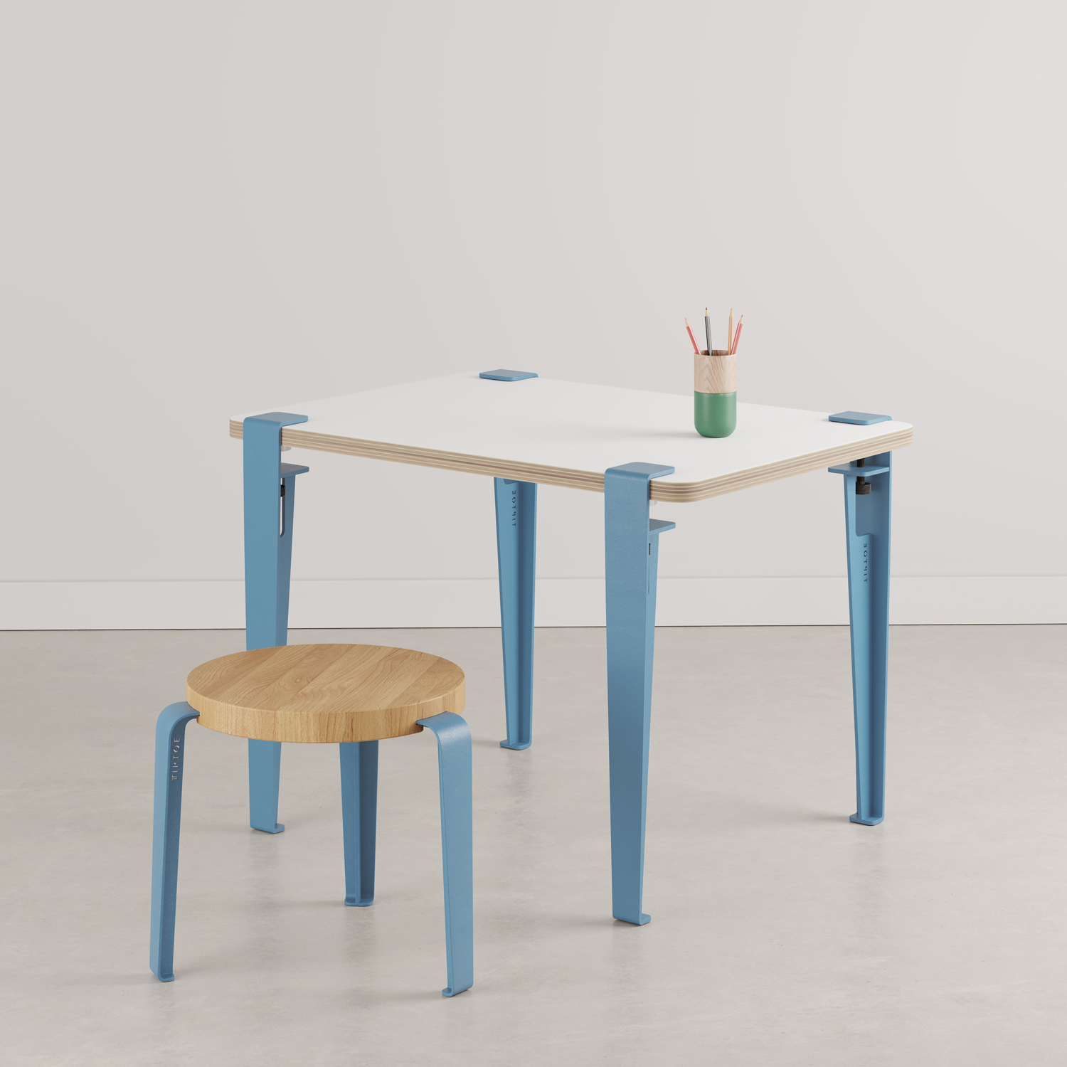 Kinderschreibtisch TIPTOE 70x50cm - Schiefer Vice Versa