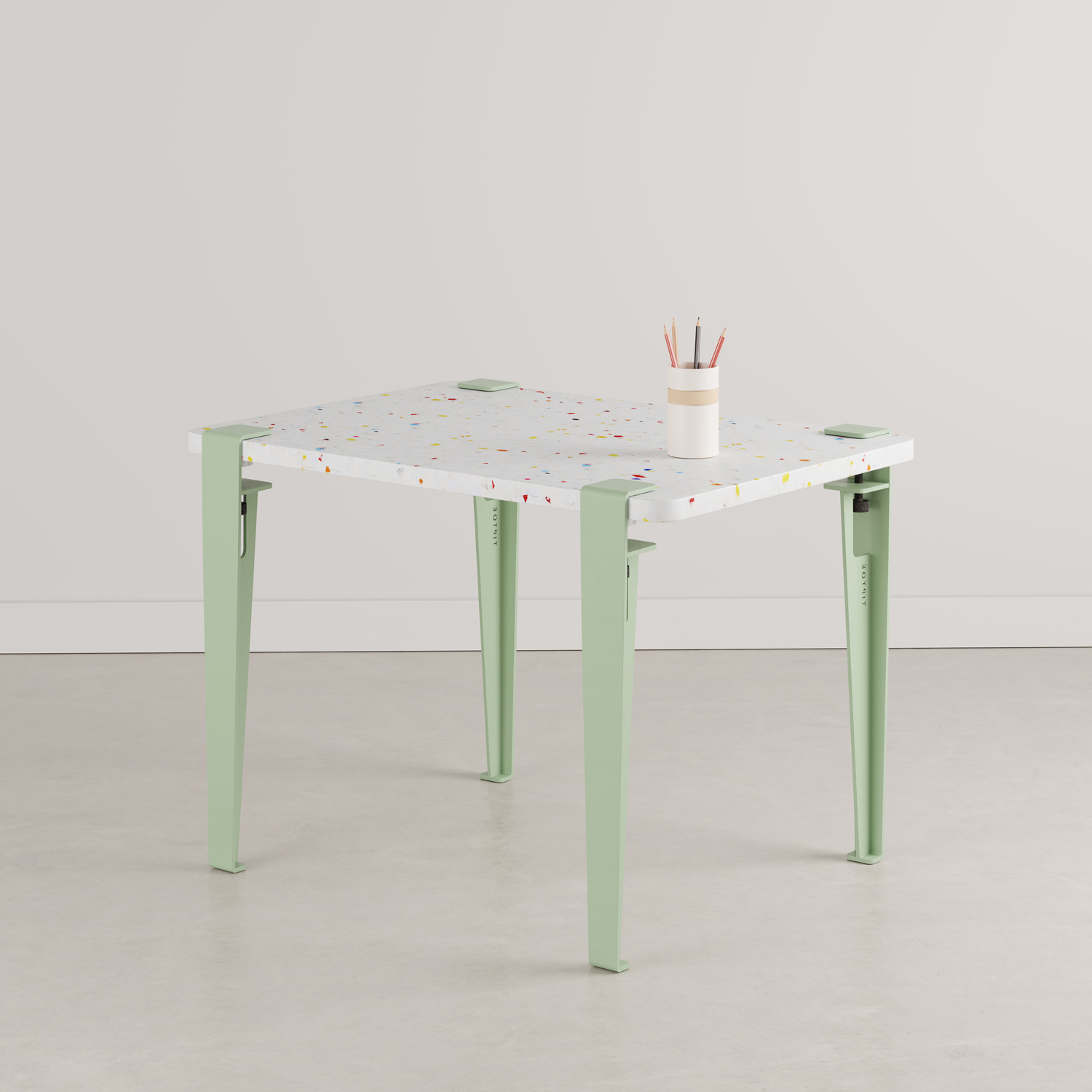 Kinder Tisch- und Schreibtischbein - 50cm "Imperfect"