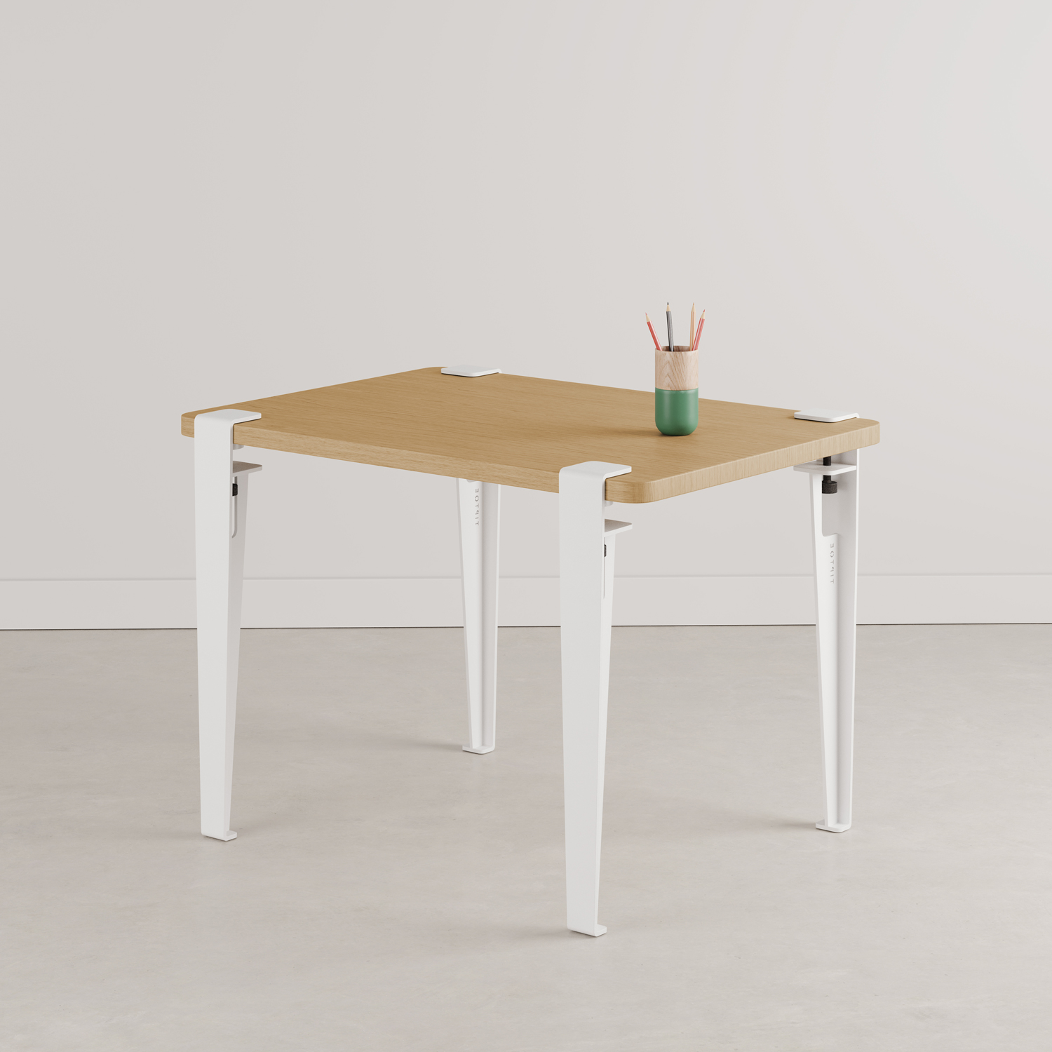 Kinder Tisch- und Schreibtischbein - 50cm "Imperfect"