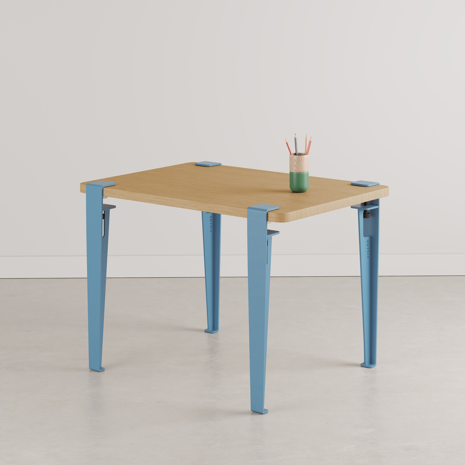 Kinderschreibtisch TIPTOE 70x50cm - massive Eiche
