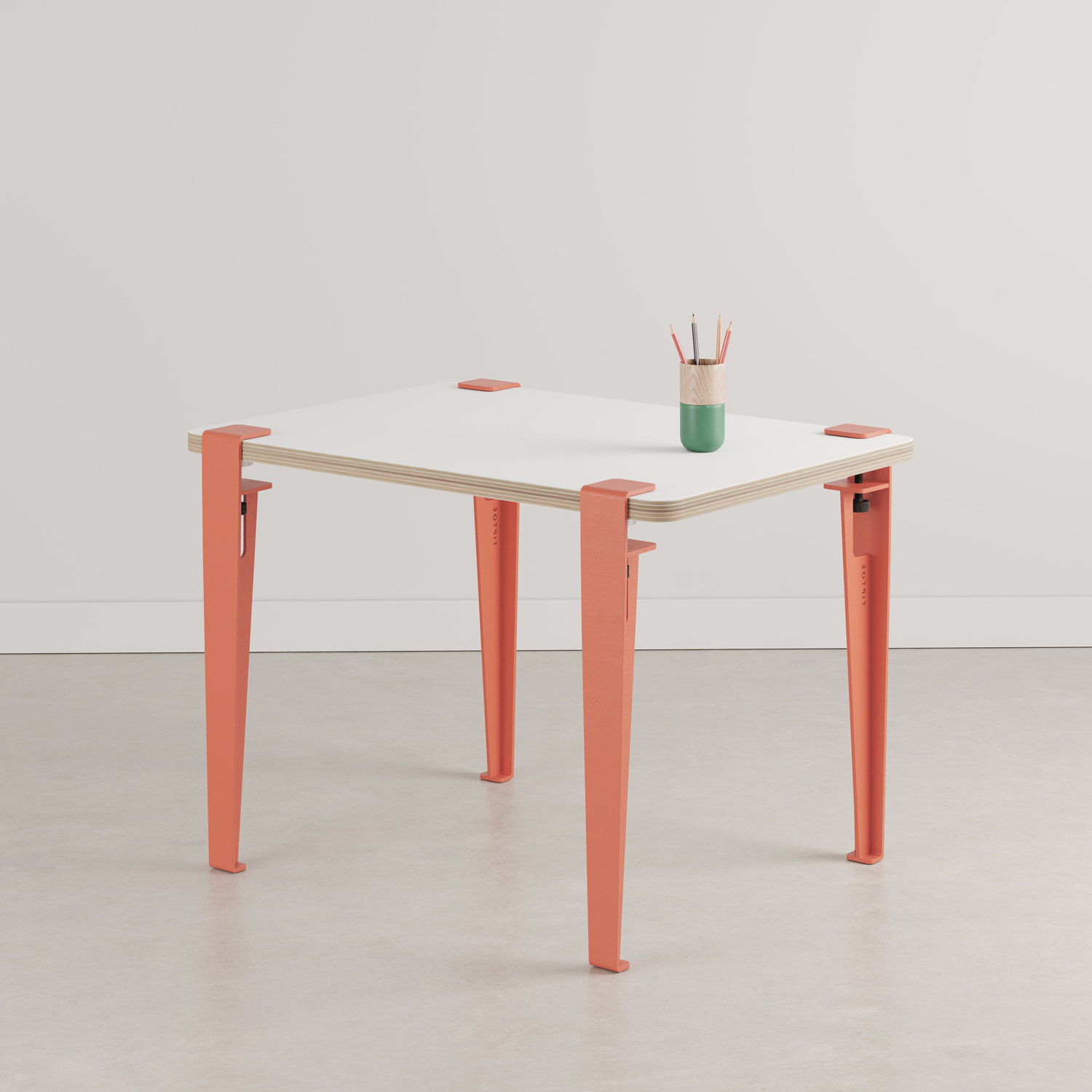 Kinder Tisch- und Schreibtischbein - 50cm "Imperfect"