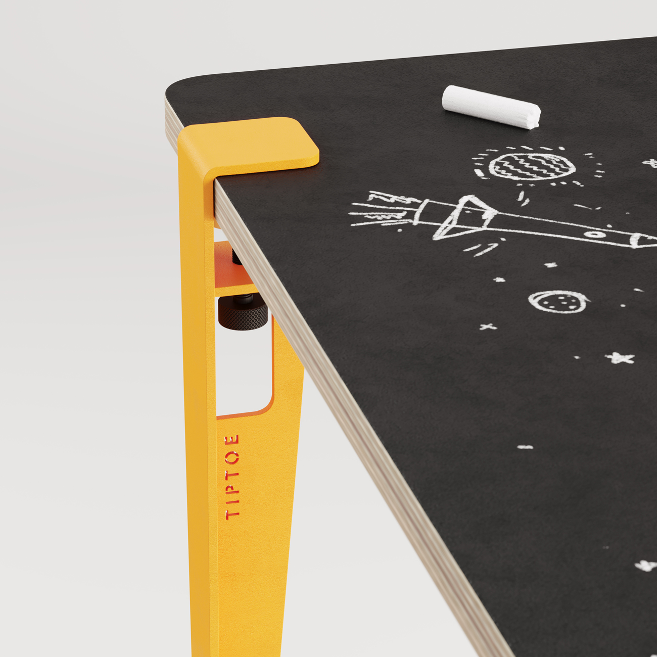 Kinderschreibtisch TIPTOE 70x50cm - Schiefer Vice Versa
