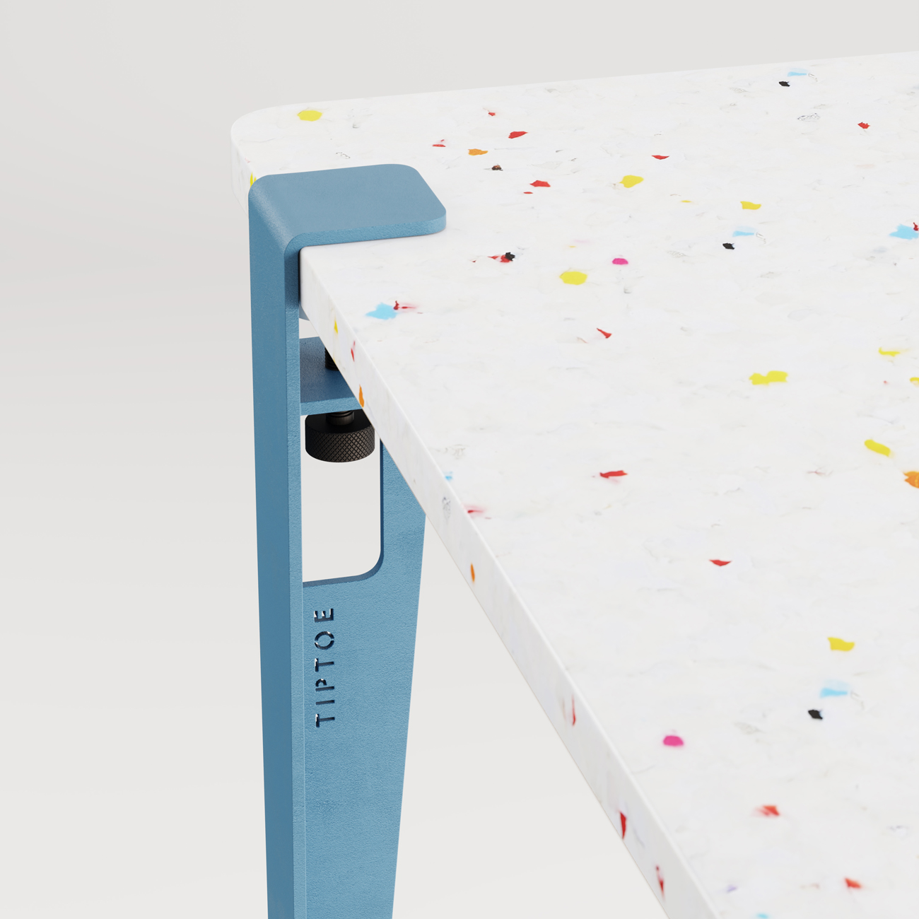 Kinderschreibtisch TIPTOE 70x50cm - recycelter Kunststoff Tutti Frutti