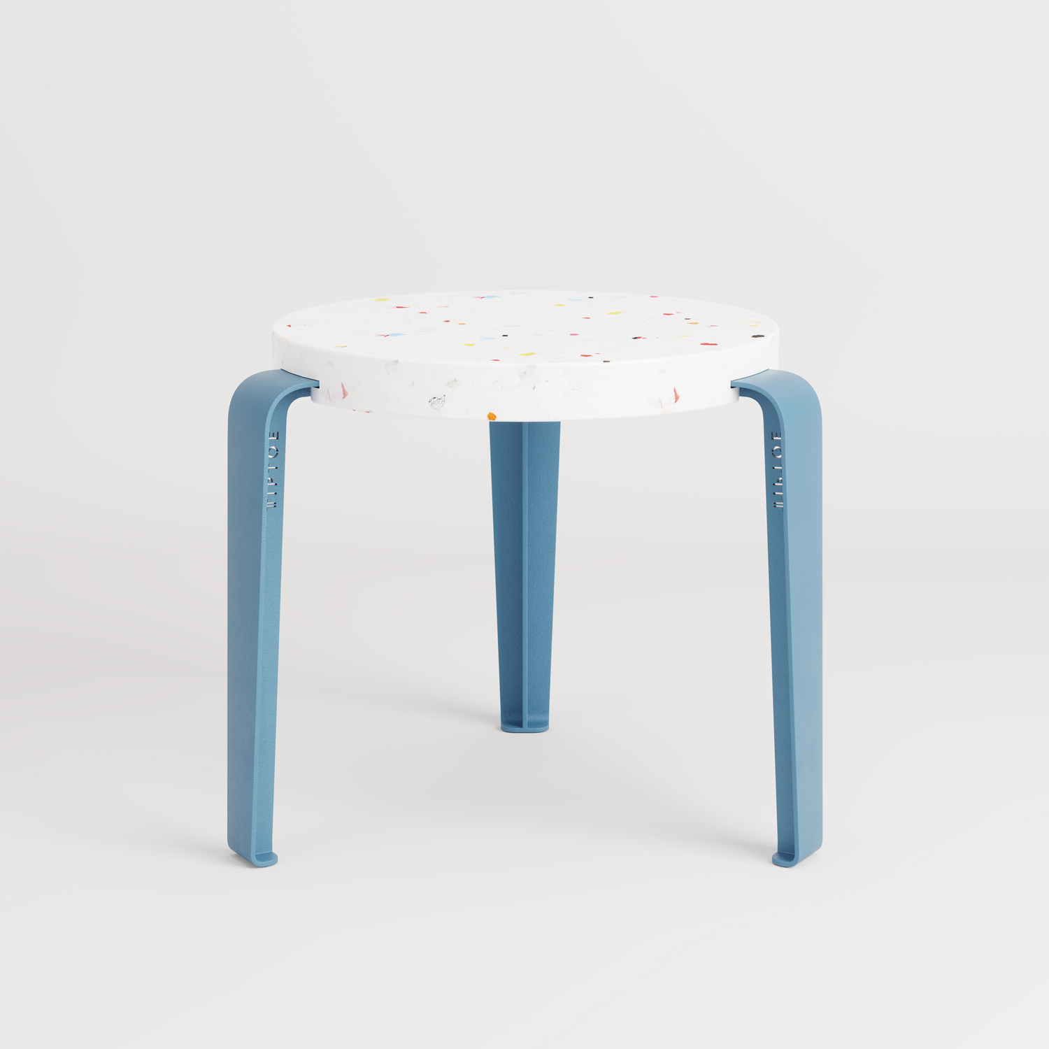 Kinderhocker - recycelter Kunststoff Tutti Frutti