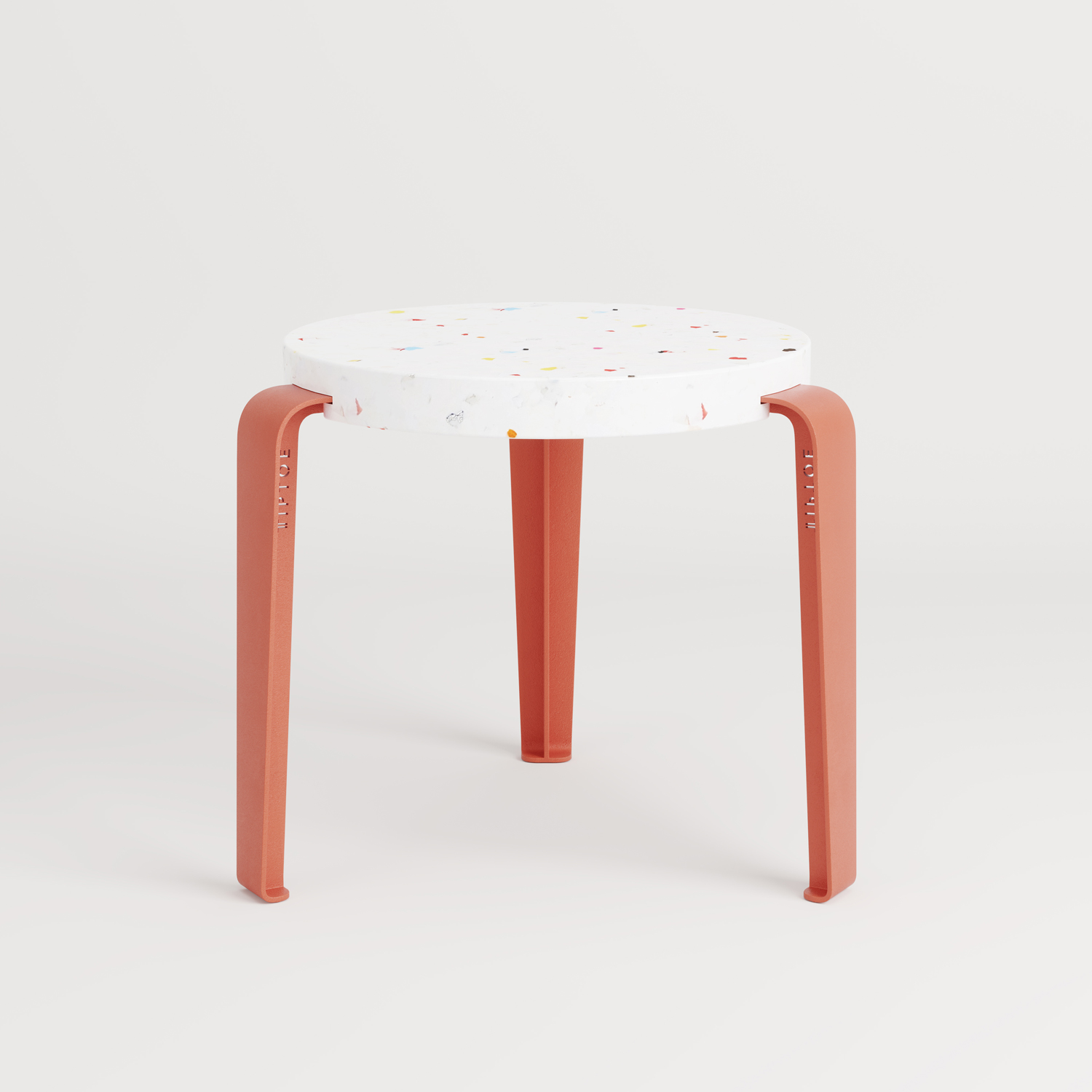 Kinderhocker - recycelter Kunststoff Tutti Frutti