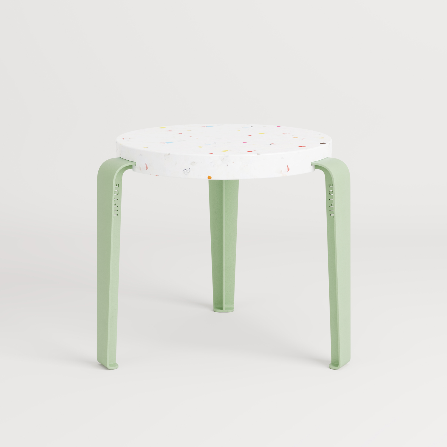 Kinderhocker - recycelter Kunststoff Tutti Frutti
