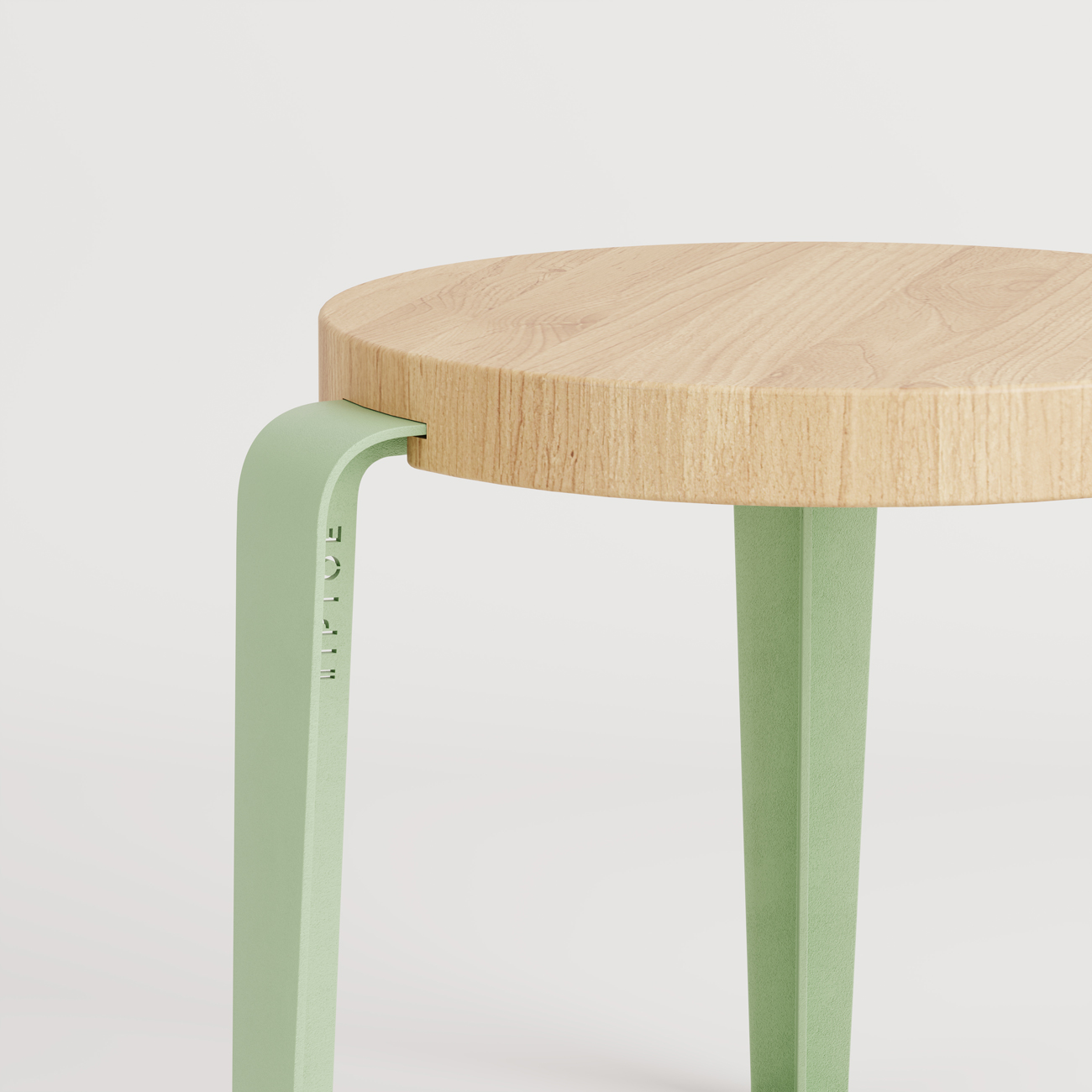 Kinderhocker - massive Eiche