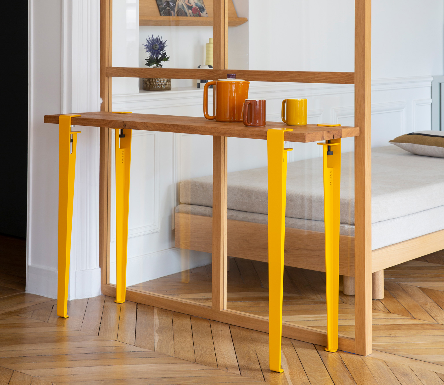 Table top for legs 75cm: table, desk and console