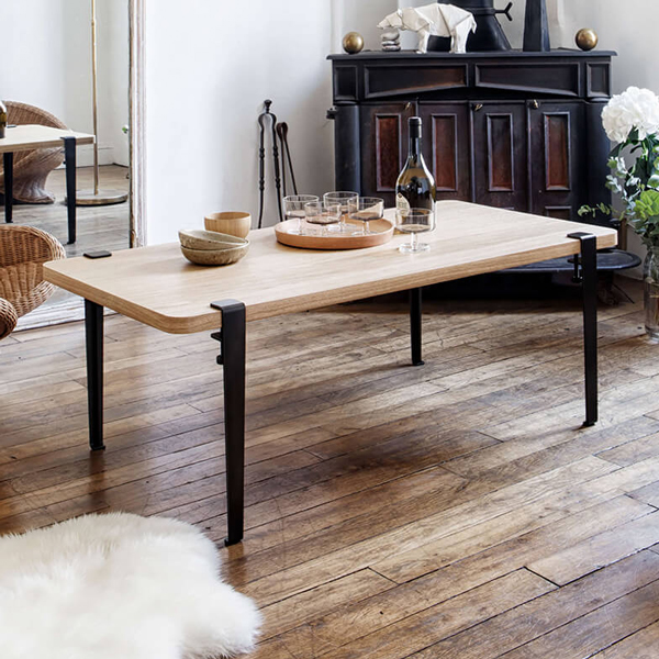 TIPTOE coffee table 120x60cm - eco-certified wood