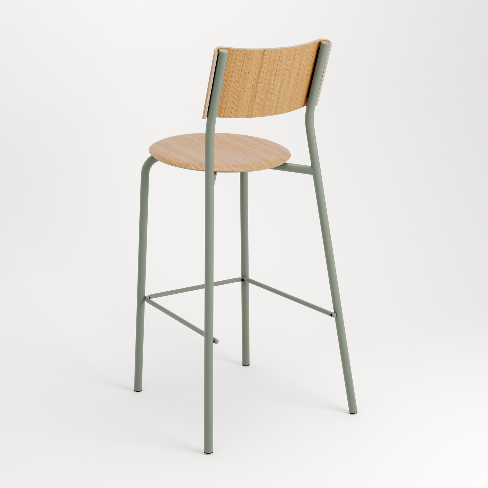 SSD bar chair - eco-certified wood - 75cm