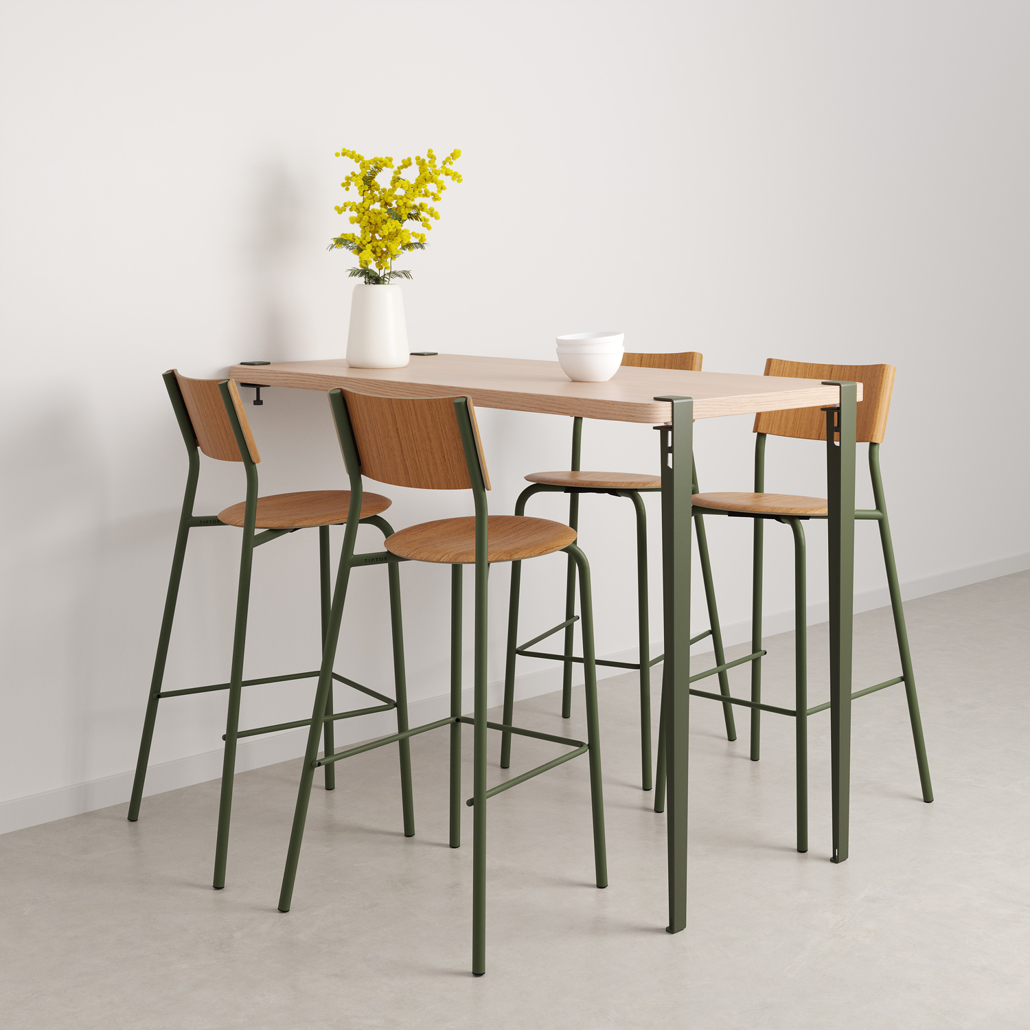 SSD bar chair - eco-certified wood - 75cm