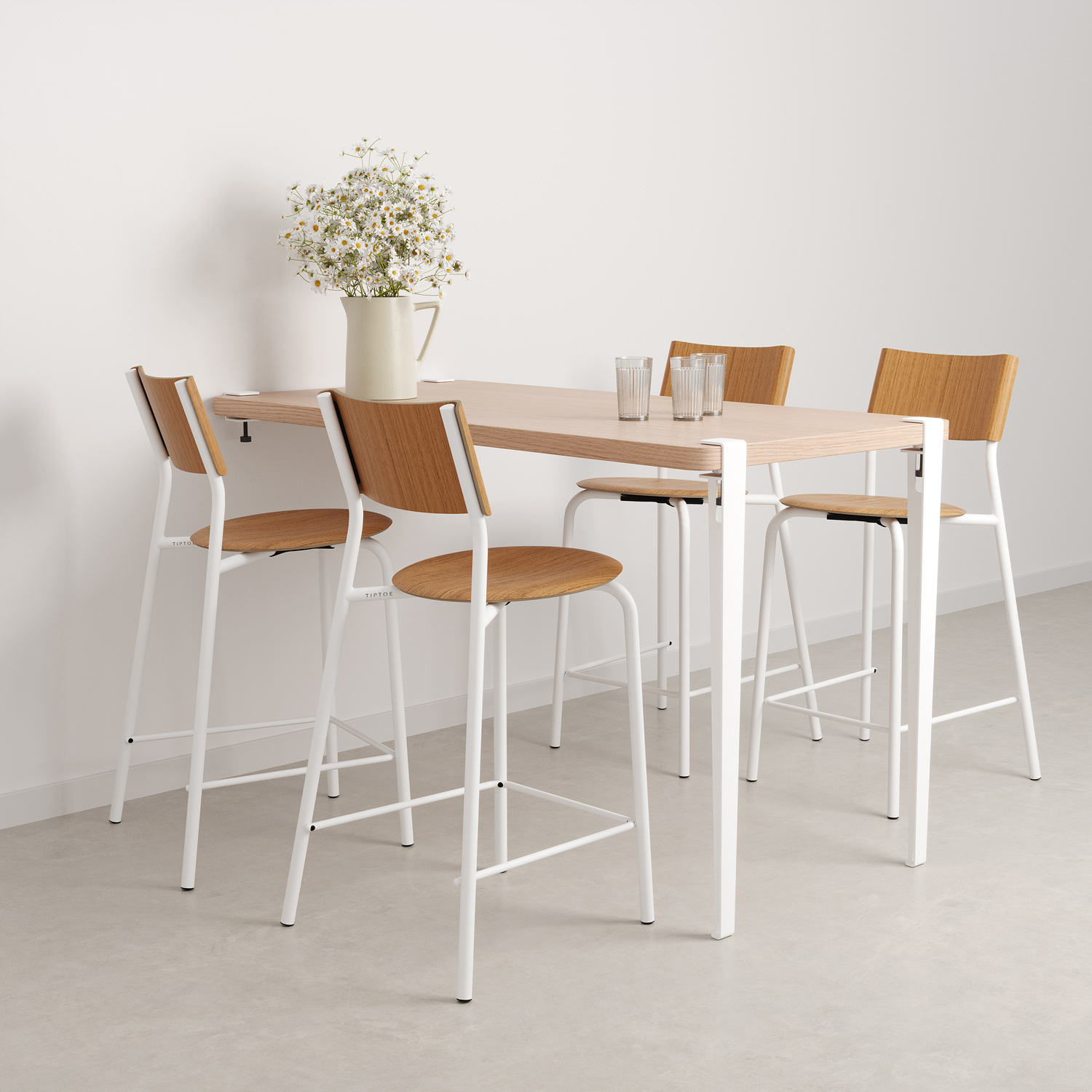 SSD bar chair - eco-certified wood - 65cm