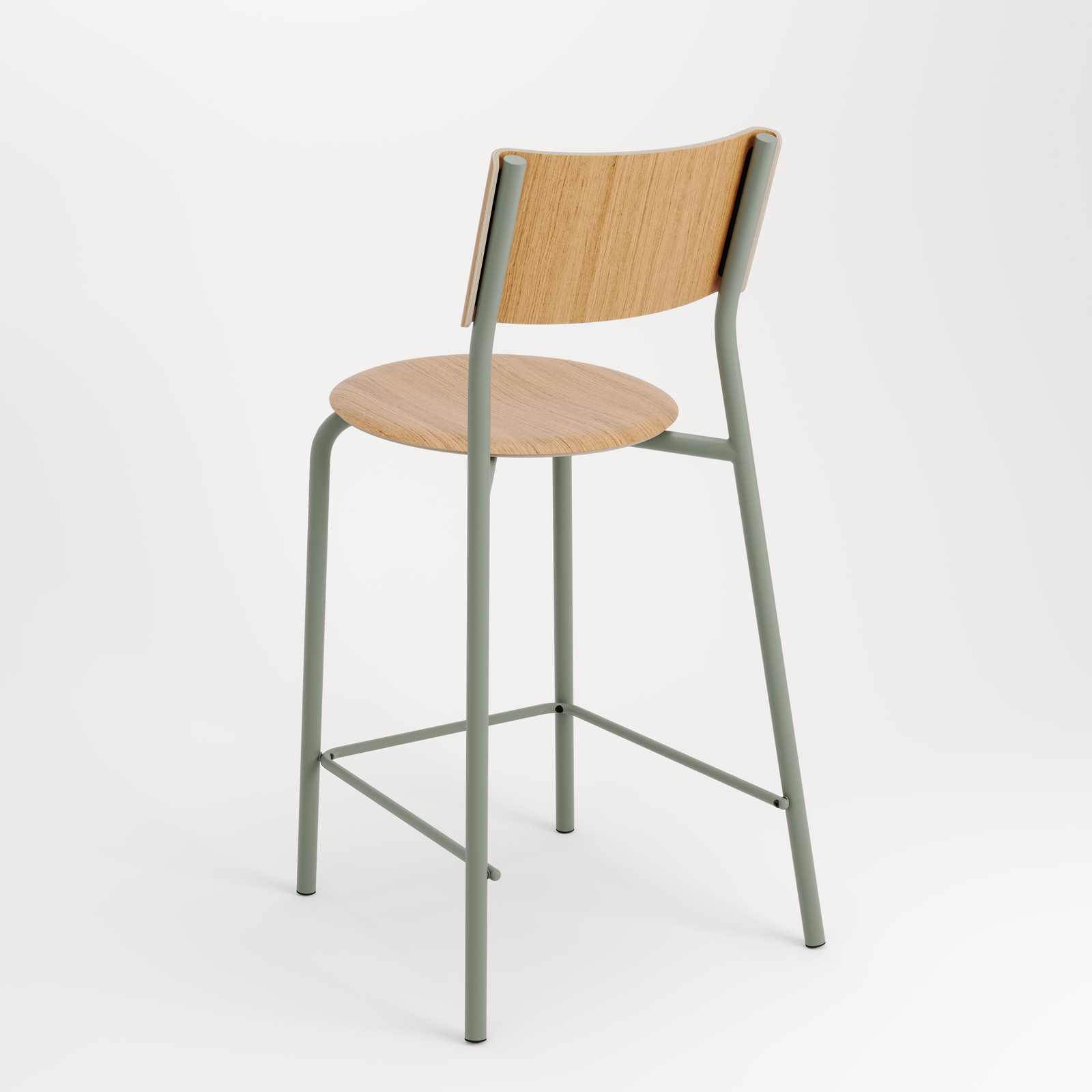 SSD bar chair - eco-certified wood - 65cm
