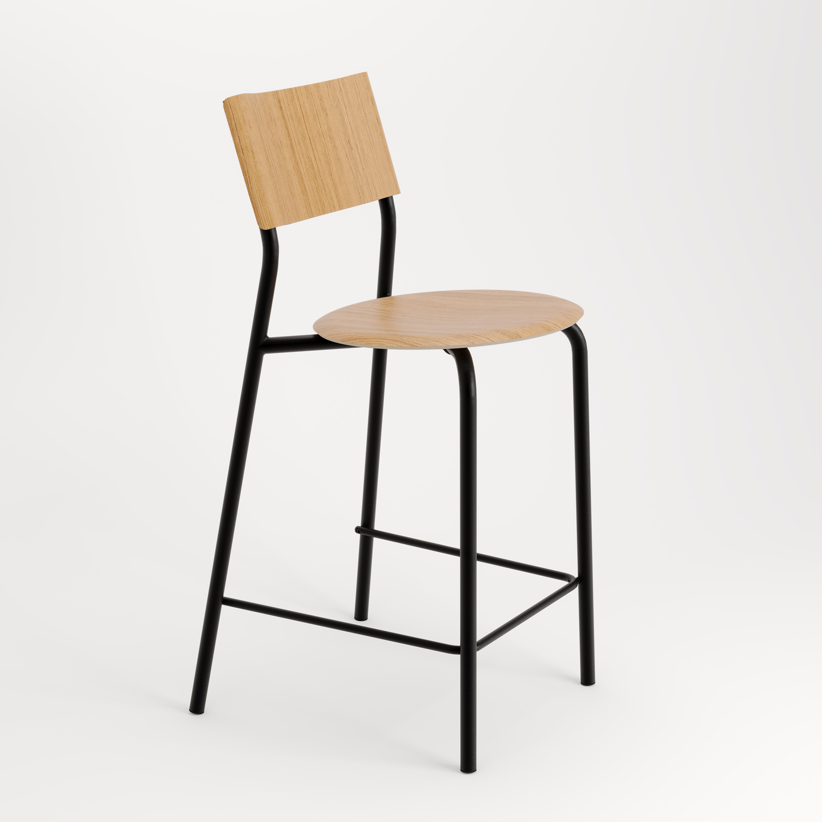 SSD bar chair - eco-certified wood - 65cm