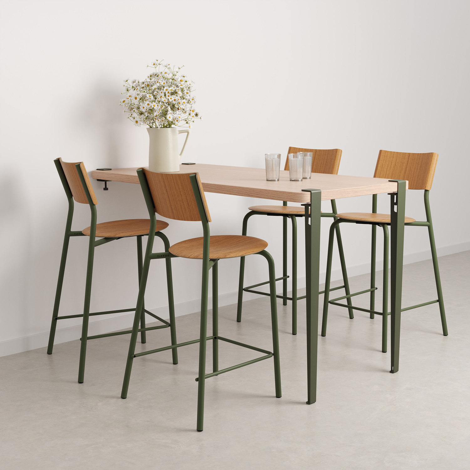 SSD bar chair - eco-certified wood - 65cm