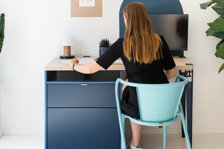 TIPTOE x Plum: a custom-made desk!