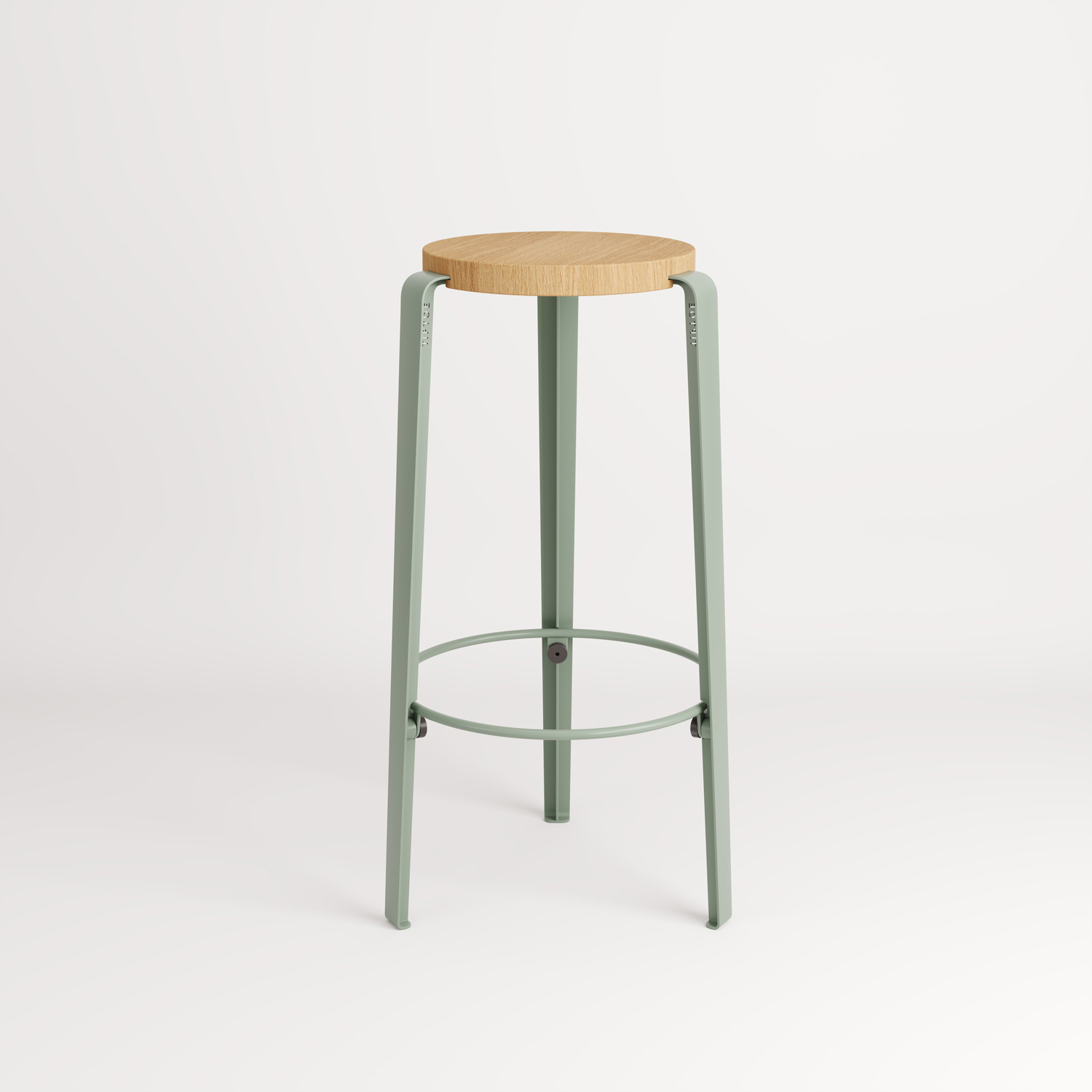 Bar stool - eco-certified wood - 76cm "Imperfect"