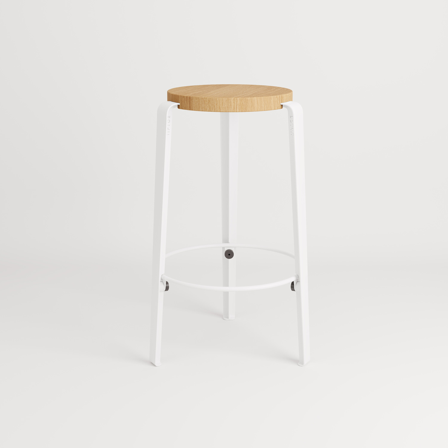 Bar stool - eco-certified wood - 66cm "Imperfect"