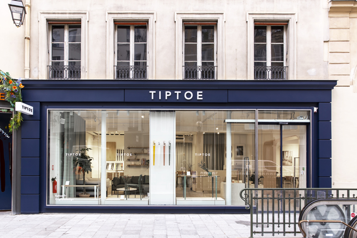 TIPTOE opens its first shop in Paris