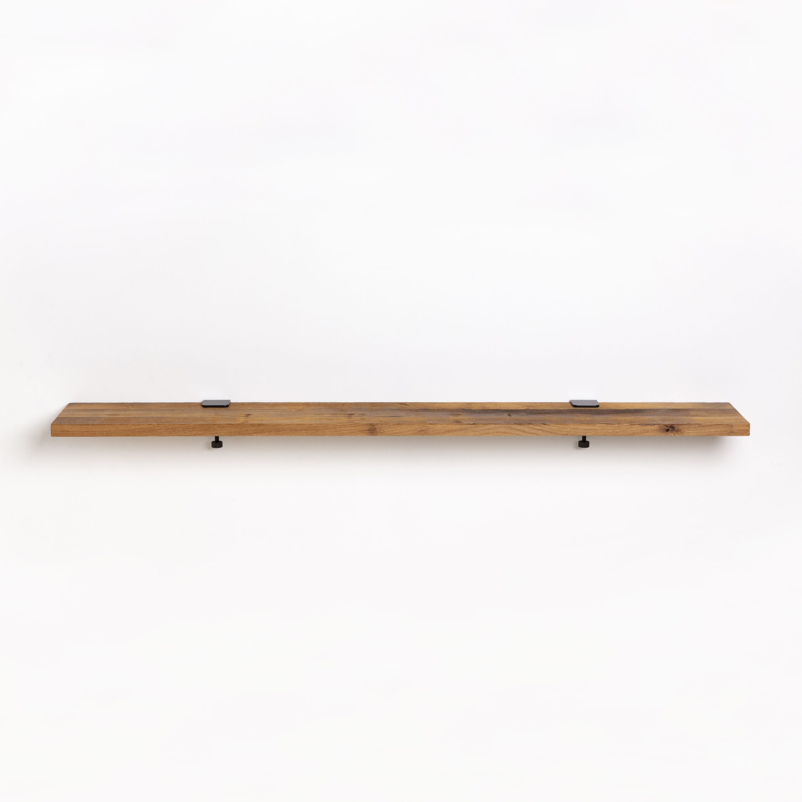 BRACKET wall shelf - reclaimed wood - 60 to 150cm