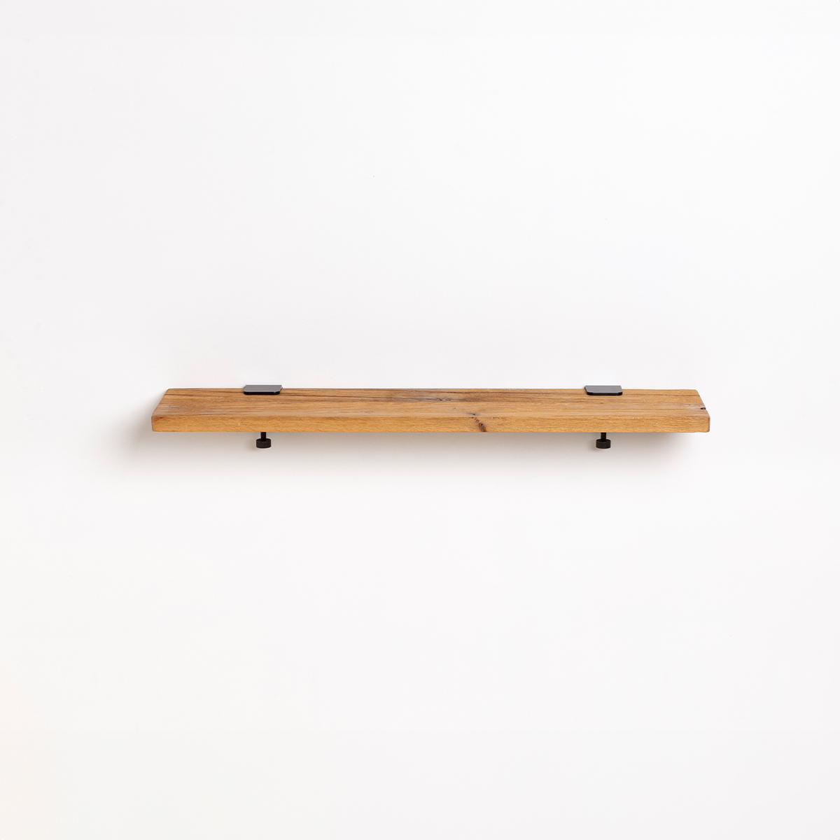 BRACKET wall shelf - reclaimed wood - 60 to 150cm