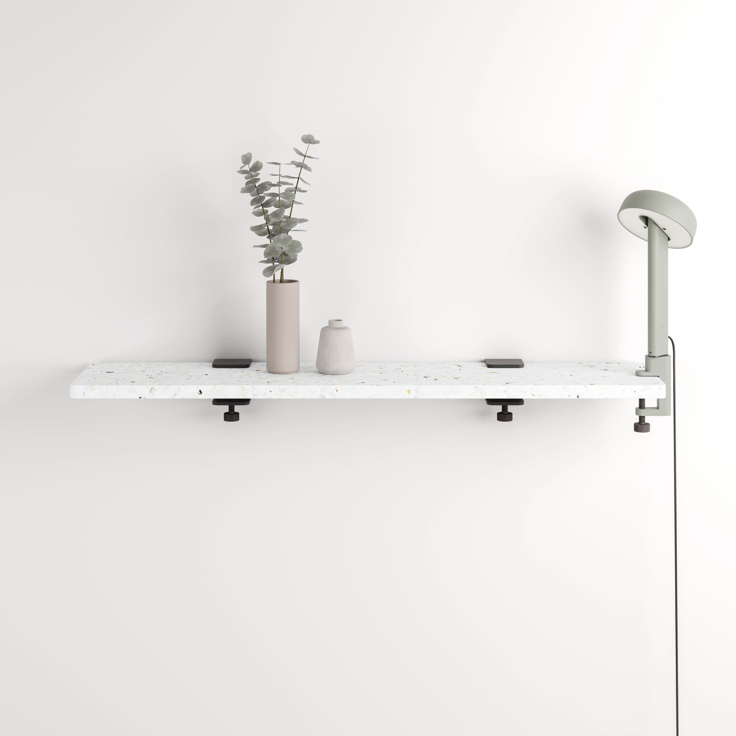 BRACKET Wandregal - recycelter Kunststoff Venezia - 60 bis 150cm