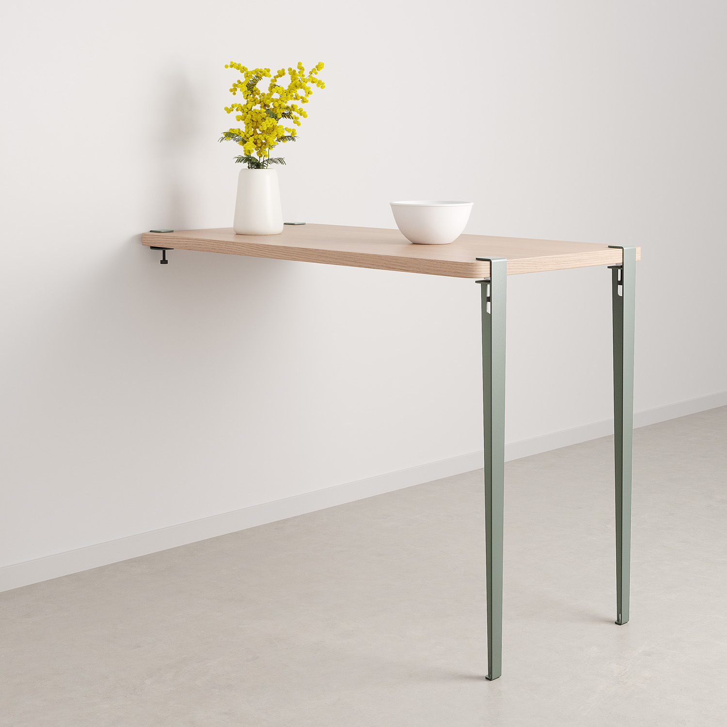 Bar table leg 110cm and wall BRACKET