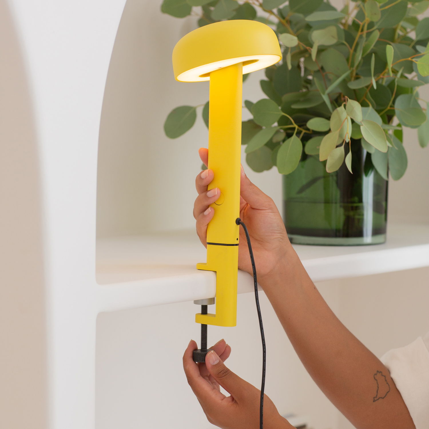 NOD clamp-on lamp "Imperfect"