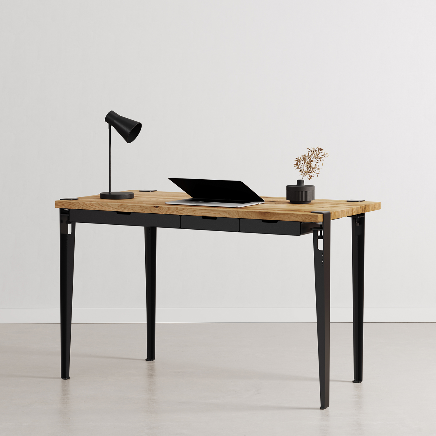 Pied de bureau design, style industriel et moderne