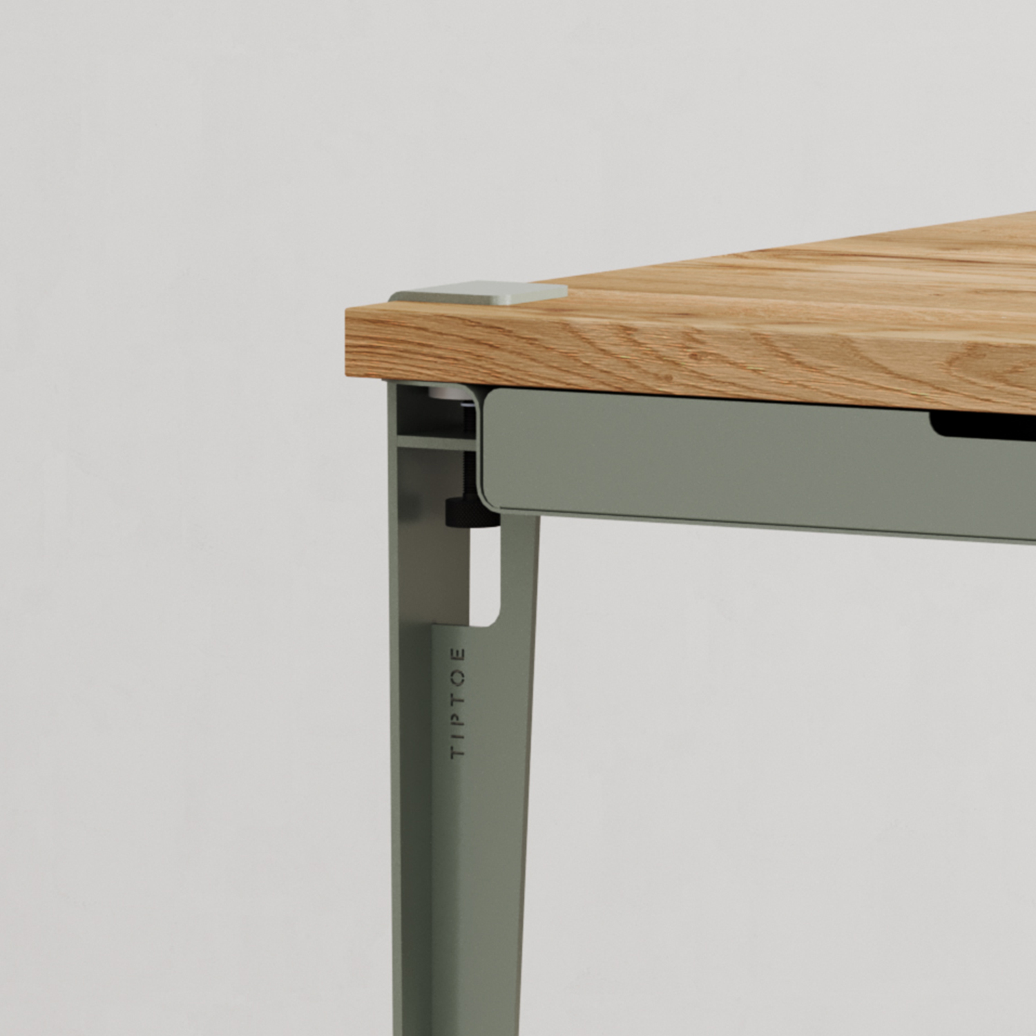 Schreibtisch TIPTOE 120x60cm mit Schubladen - recyceltem Altholz