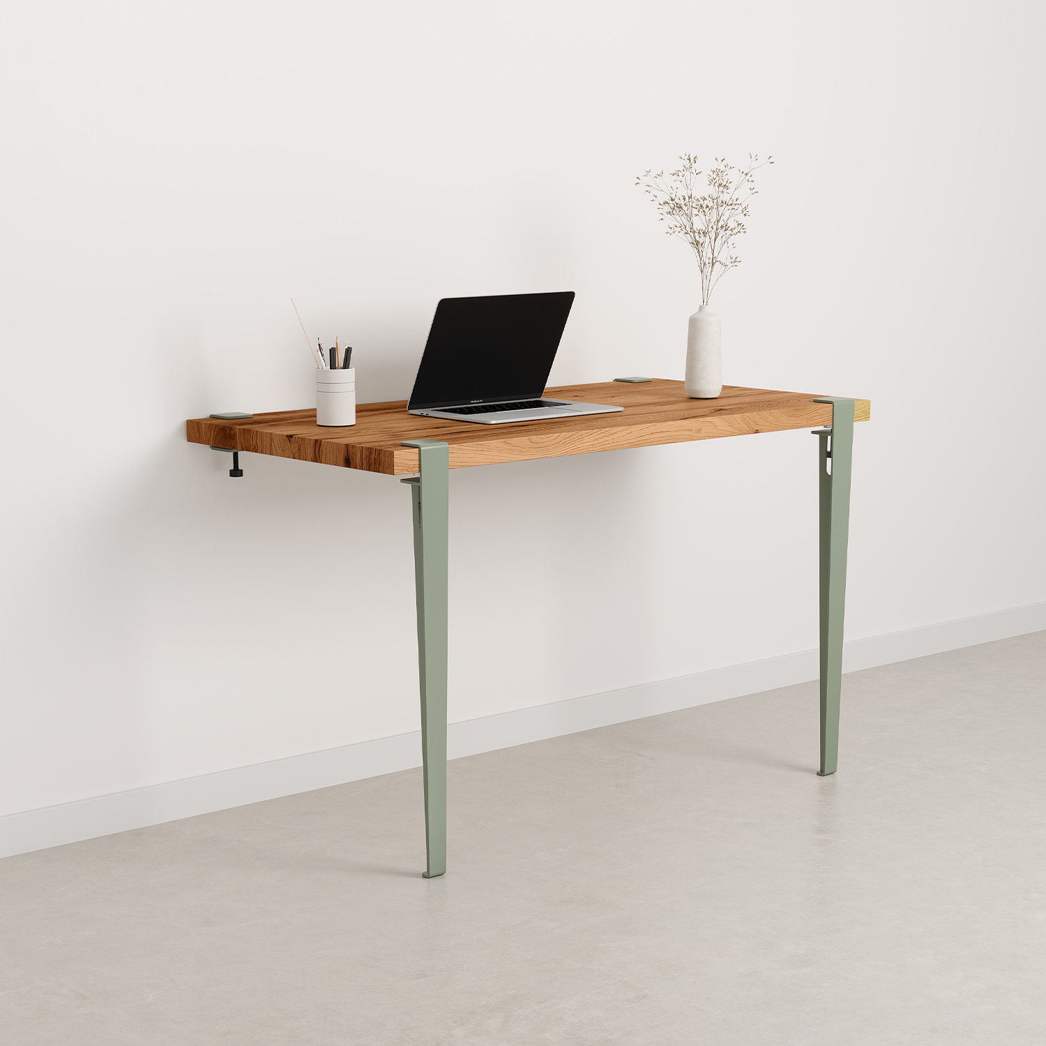 Wandschreibtisch TIPTOE 120x60cm - recyceltem Altholz