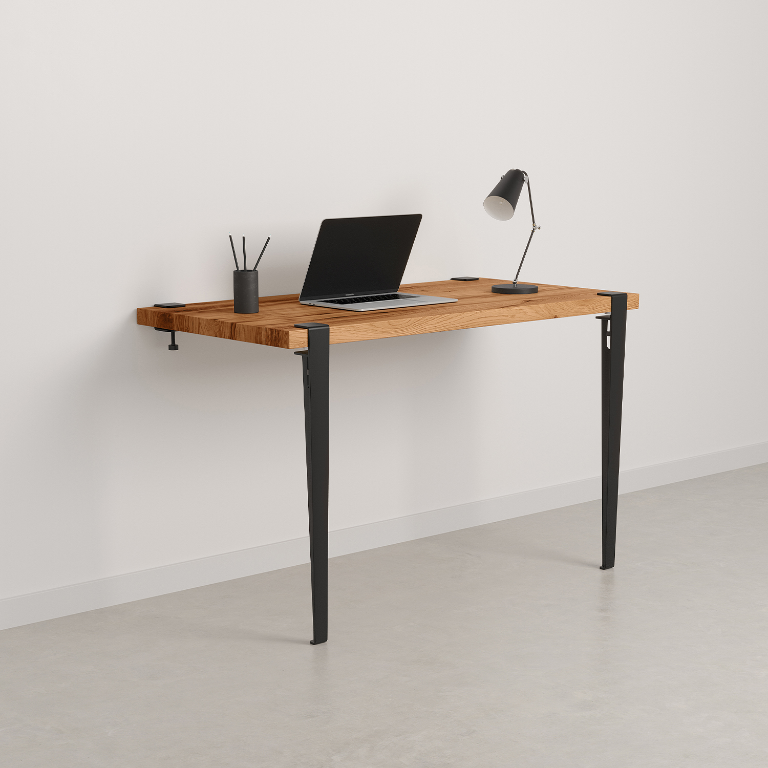 Wandschreibtisch TIPTOE 120x60cm - recyceltem Altholz