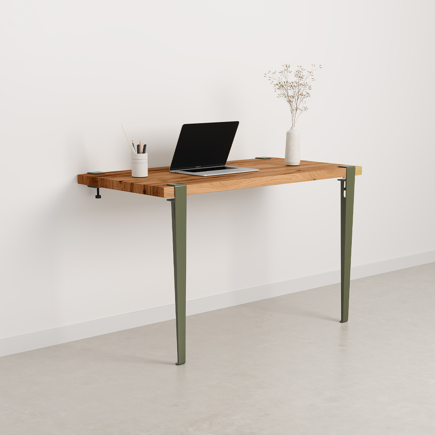 Wandschreibtisch TIPTOE 120x60cm - recyceltem Altholz