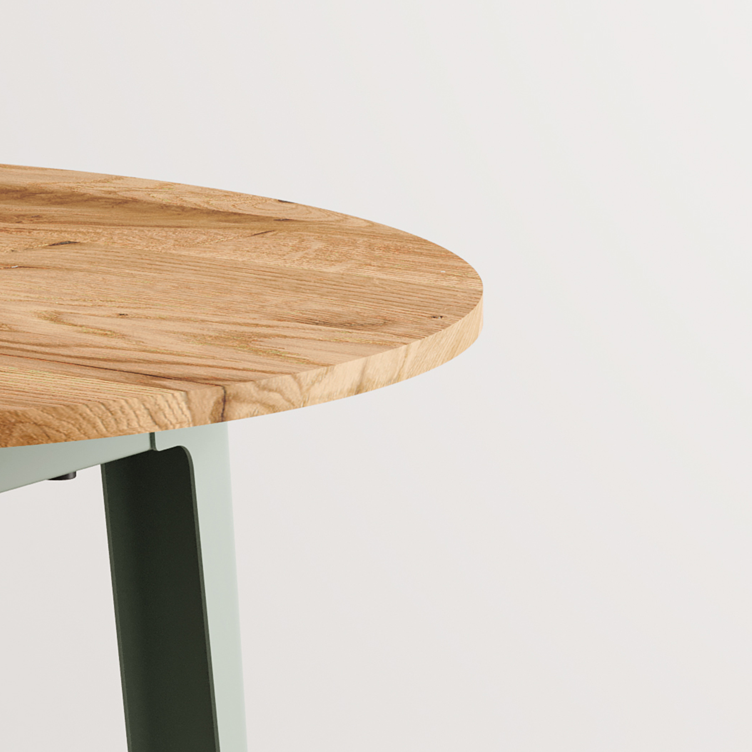 NEW MODERN round table Ø 110cm - reclaimed wood
