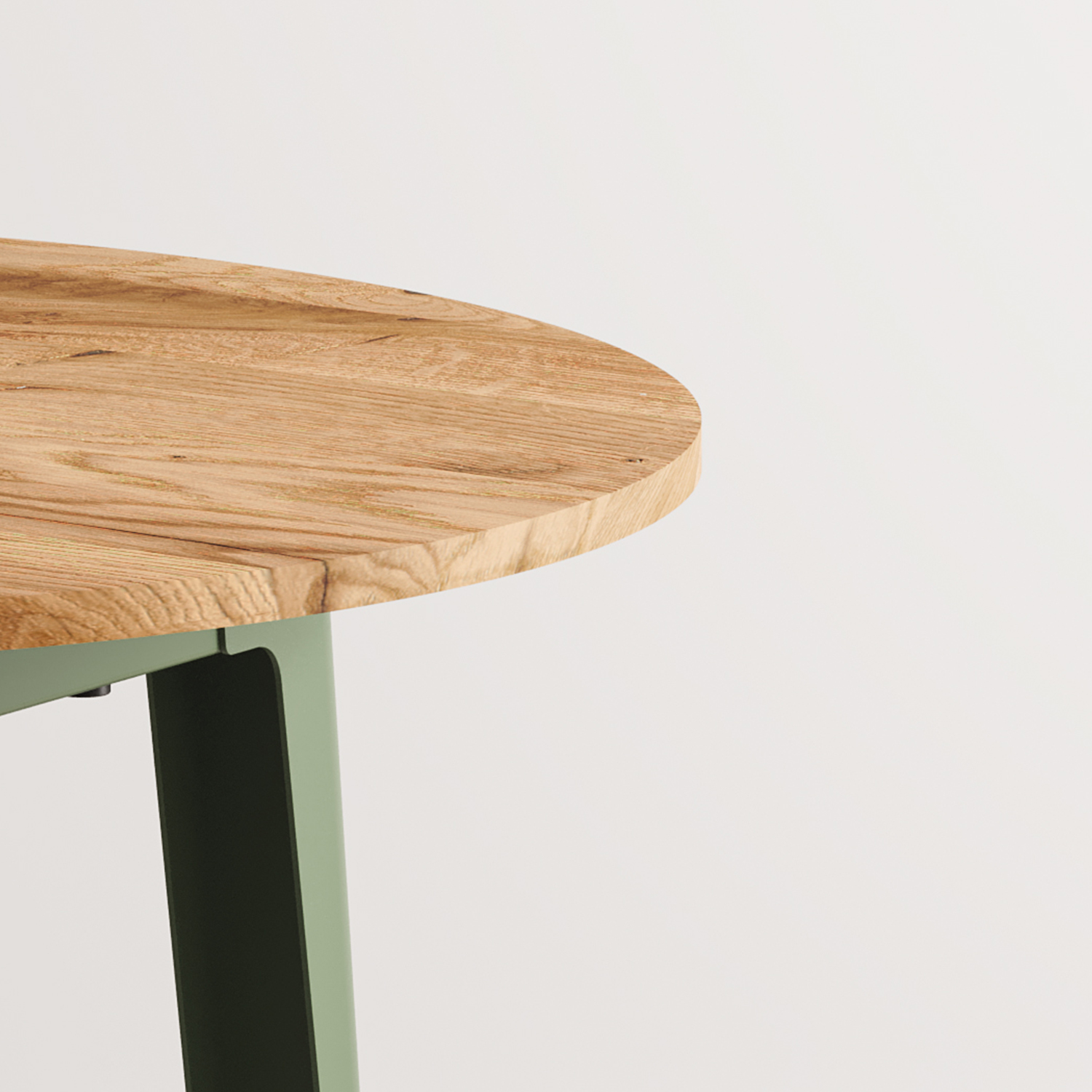 NEW MODERN round table Ø 110cm - reclaimed wood