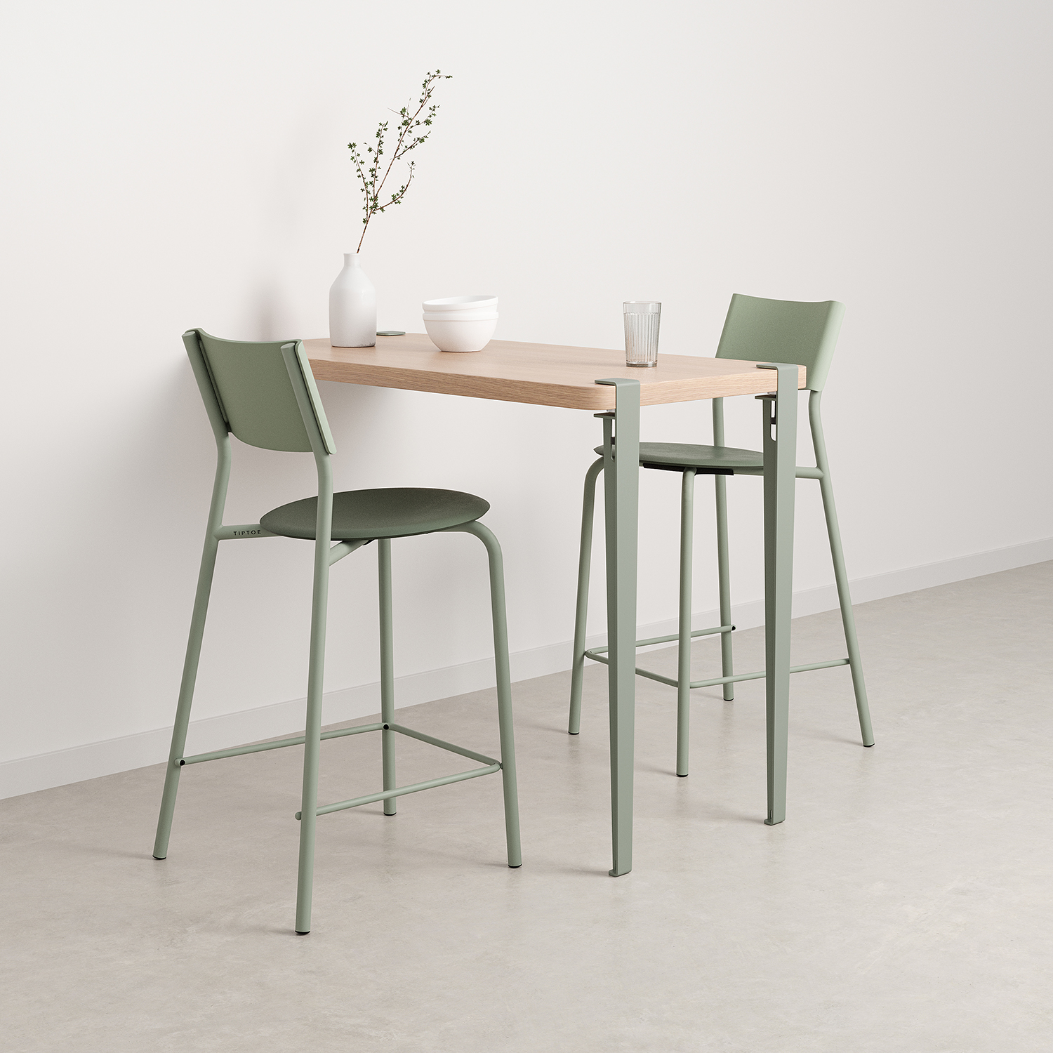 SSDr bar chair - recycled plastic - 75cm